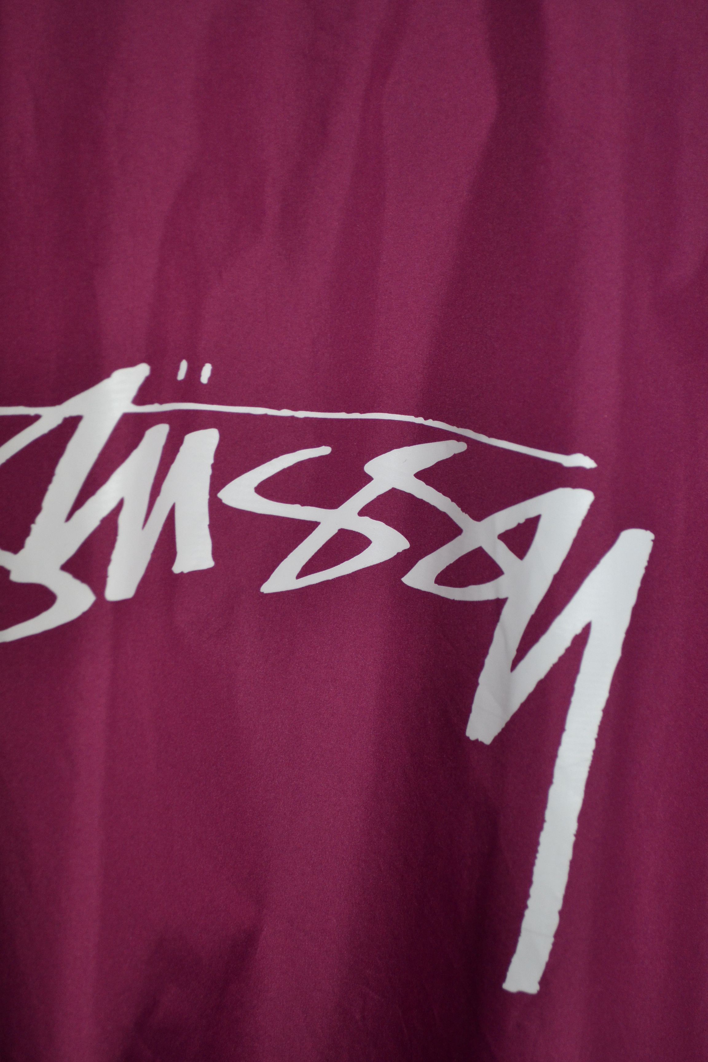 Stussy Stussy Purple Boxy M size Coach Jacket Size US M / EU 48-50 / 2 - 6 Thumbnail