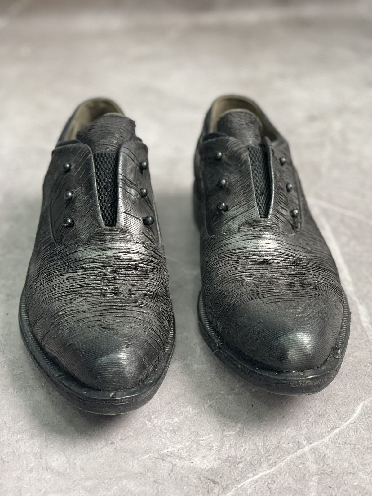 A.S.98 × Guidi Vintage low boots A.S. 98 GUIDI style avant Garde 90s Size US 9 / IT 39 - 6 Thumbnail