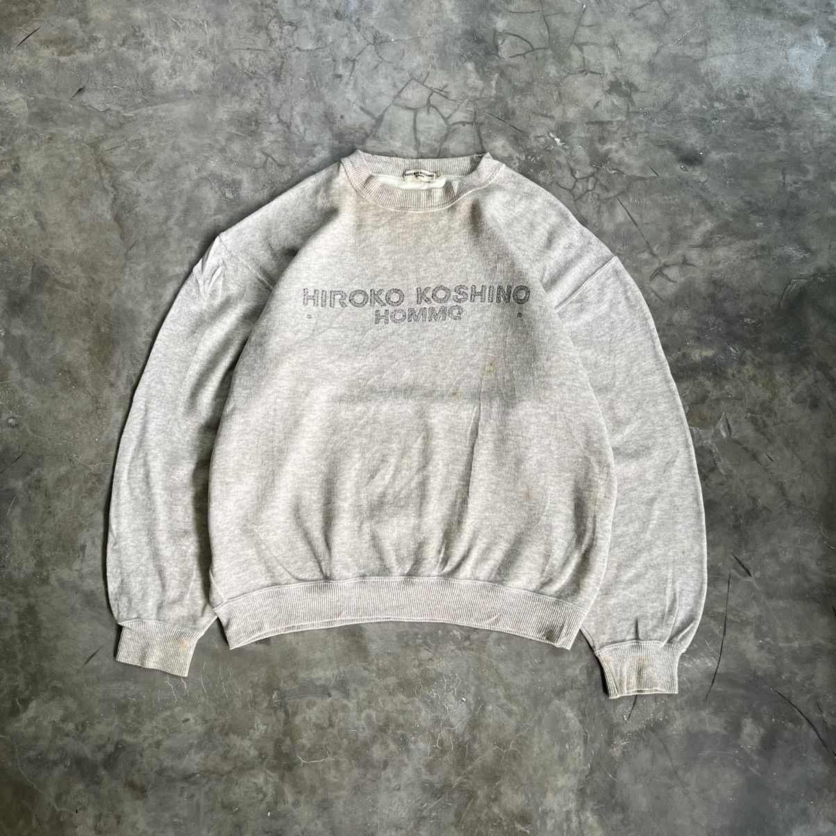 Hiroko Koshino Homme 19990’s Hiroko Koshino Homme Crewneck Size US L / EU 52-54 / 3 - 1 Thumbnail