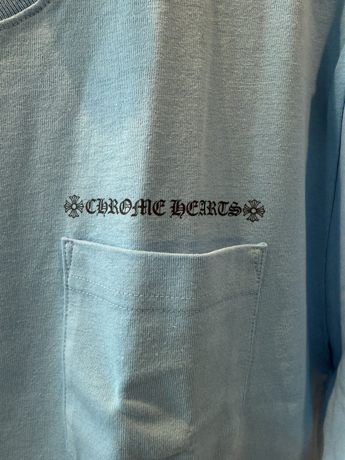Chrome Hearts × Matty Boy Chrome Hearts PPO Matty Boy Exclusive Blue Tee Size US L / EU 52-54 / 3 - 3 Thumbnail