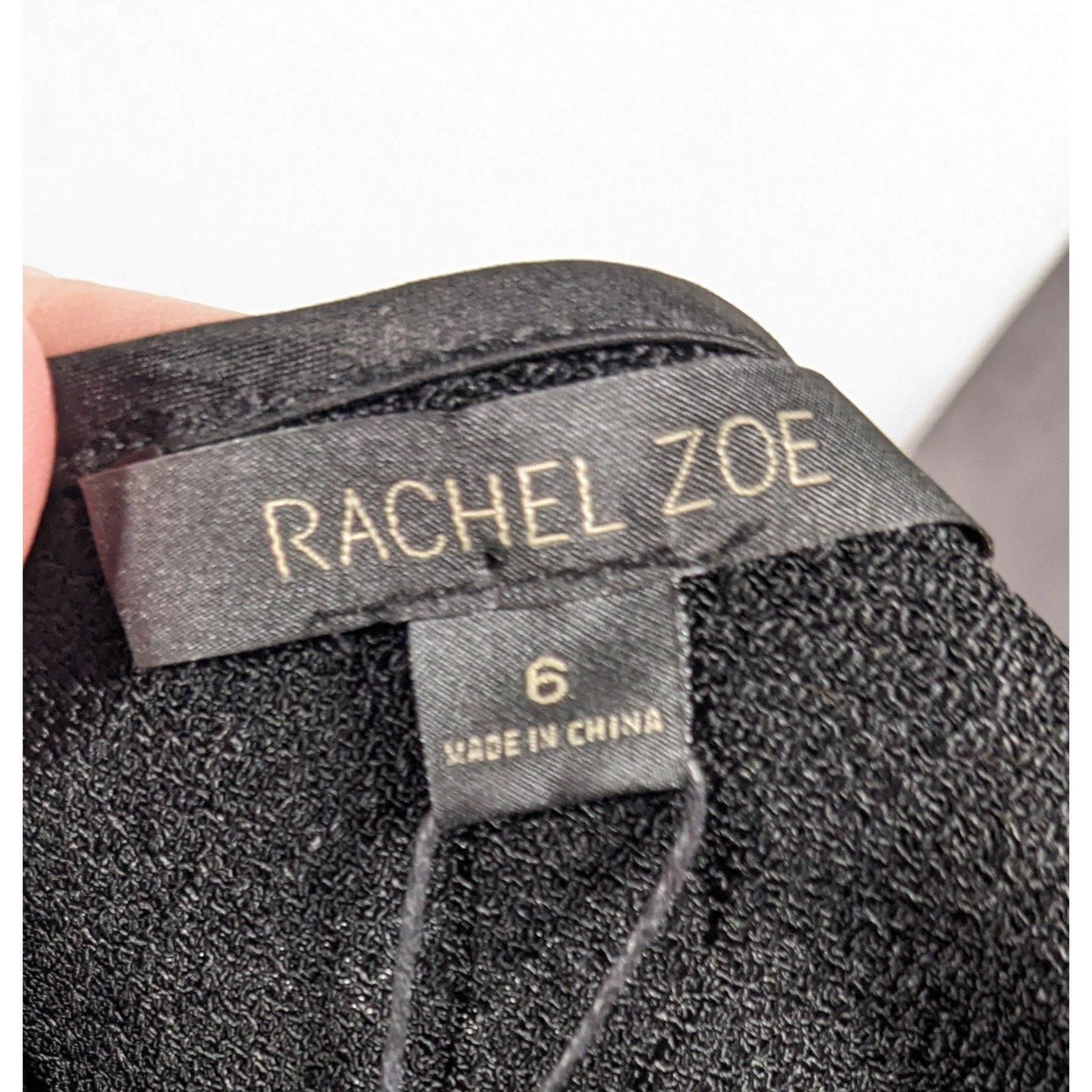 Rachel Zoe Rachel Zoe Preppy Goth Sleeveless Little Black Dress Size 6 Size M / US 6-8 / IT 42-44 - 4 Thumbnail