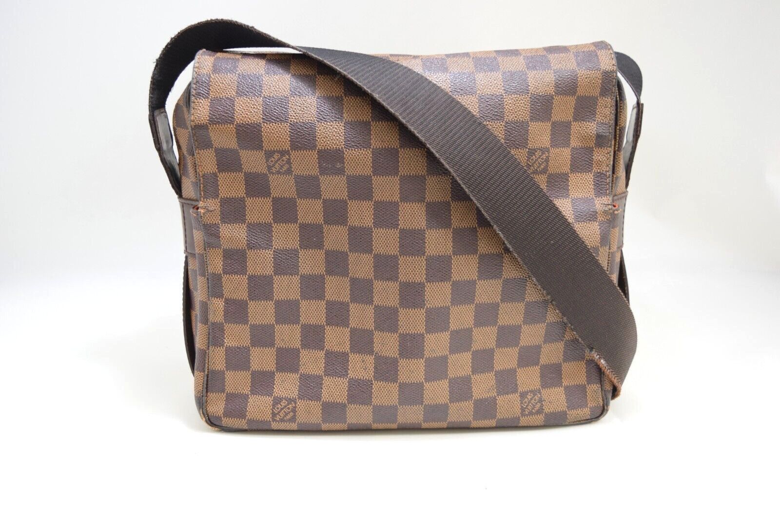 Louis Vuitton LV Naviglio Crossbody Bag Damier Ebene Canvas N45255 Size ONE SIZE - 2 Thumbnail