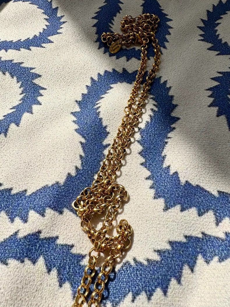 Vivienne Westwood Vivienne Westwood Chinese Gold Large Orb Earth Planet Neck Size ONE SIZE - 6 Thumbnail