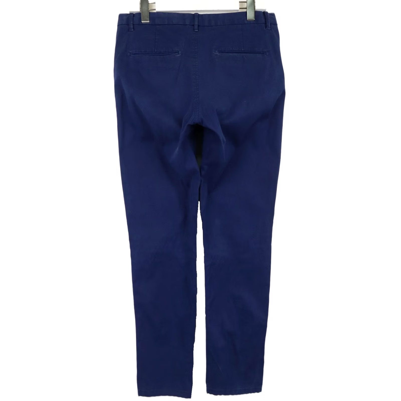 Scotch & Soda SCOTCH & SODA Stuart Trousers Men's W30/L32 Zip Fly Stretch Blue Slim Fit Chino Size US 30 / EU 46 - 2 Thumbnail