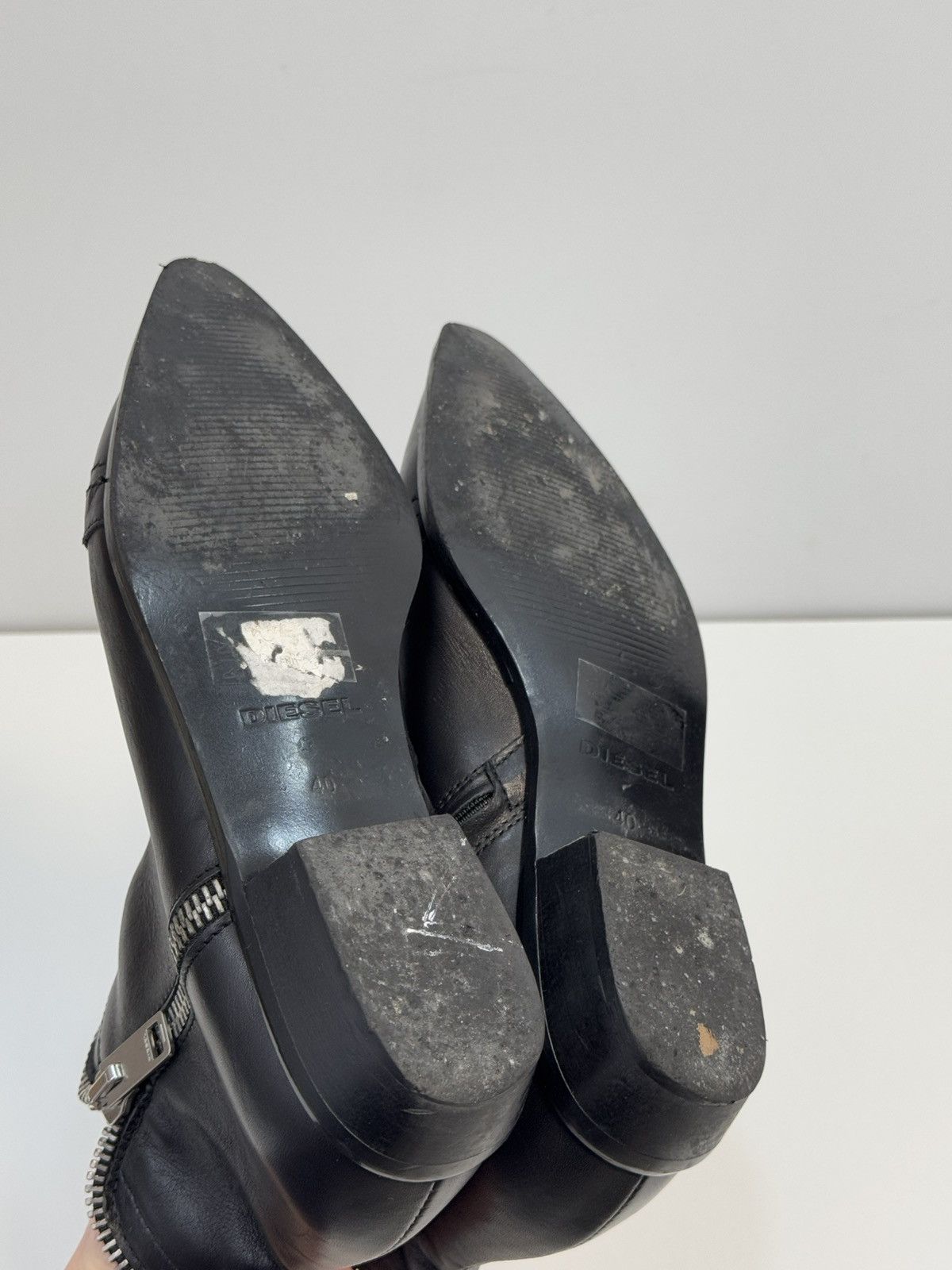Diesel Diesel Vintage Leather Boots EUR-40 Size US 9 / IT 39 - 12 Thumbnail