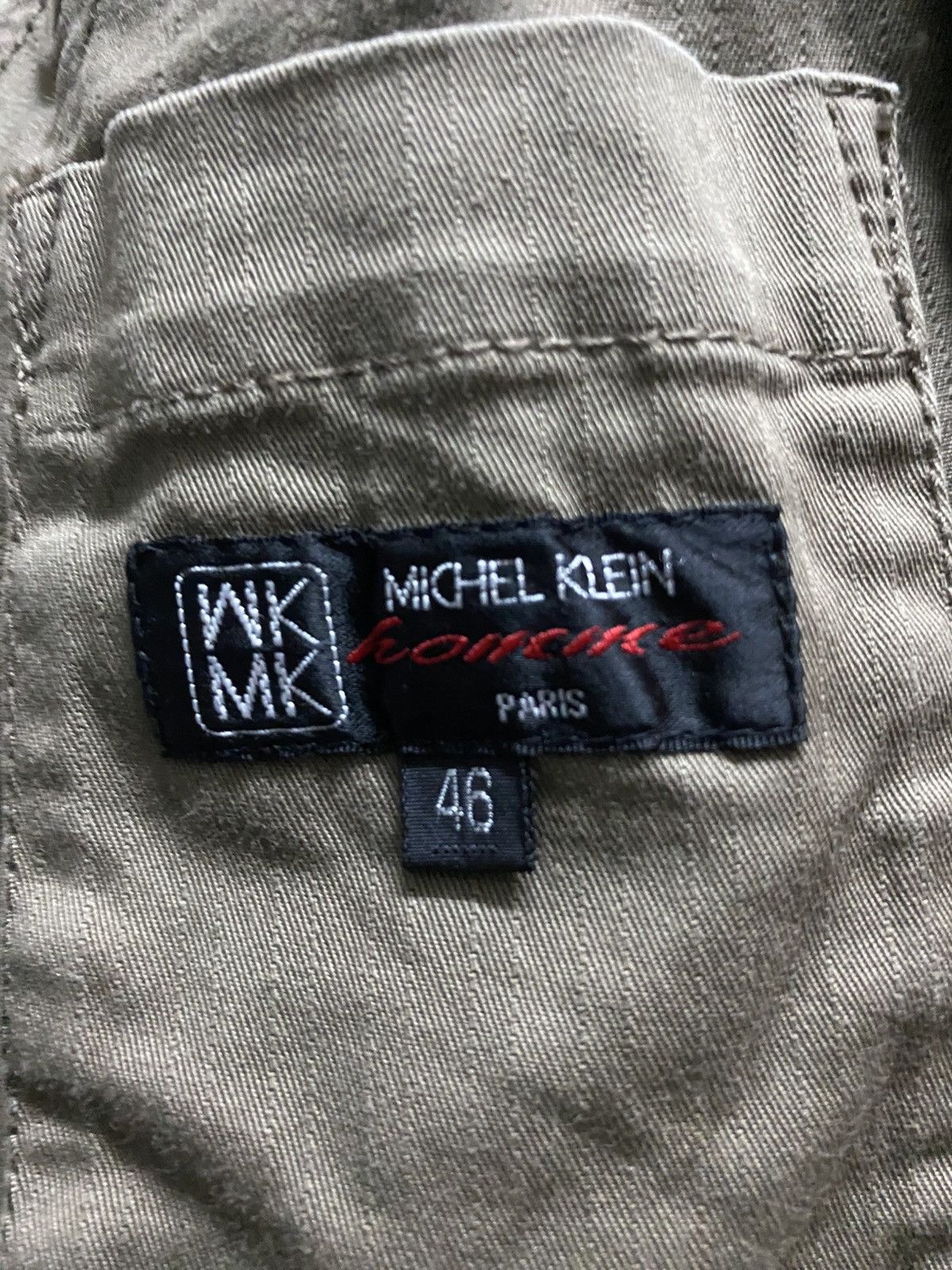 Designer × Japanese Brand × Michel Klein MICHEL KLEIN homme jacket multipocket Size US S / EU 44-46 / 1 - 14 Thumbnail