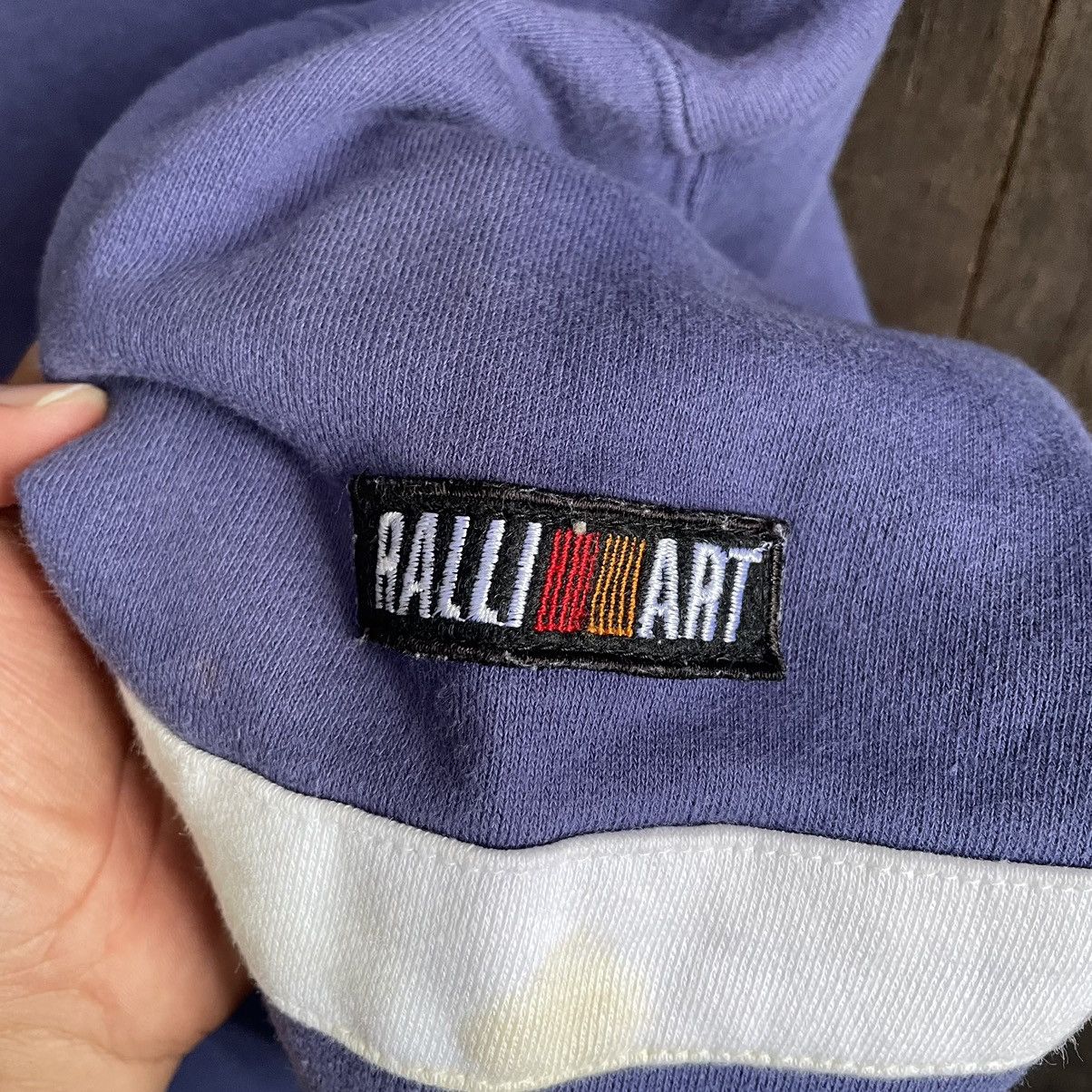 Vintage Vintage Ralliart Racing Pullover Hoodie Size US L / EU 52-54 / 3 - 4 Thumbnail