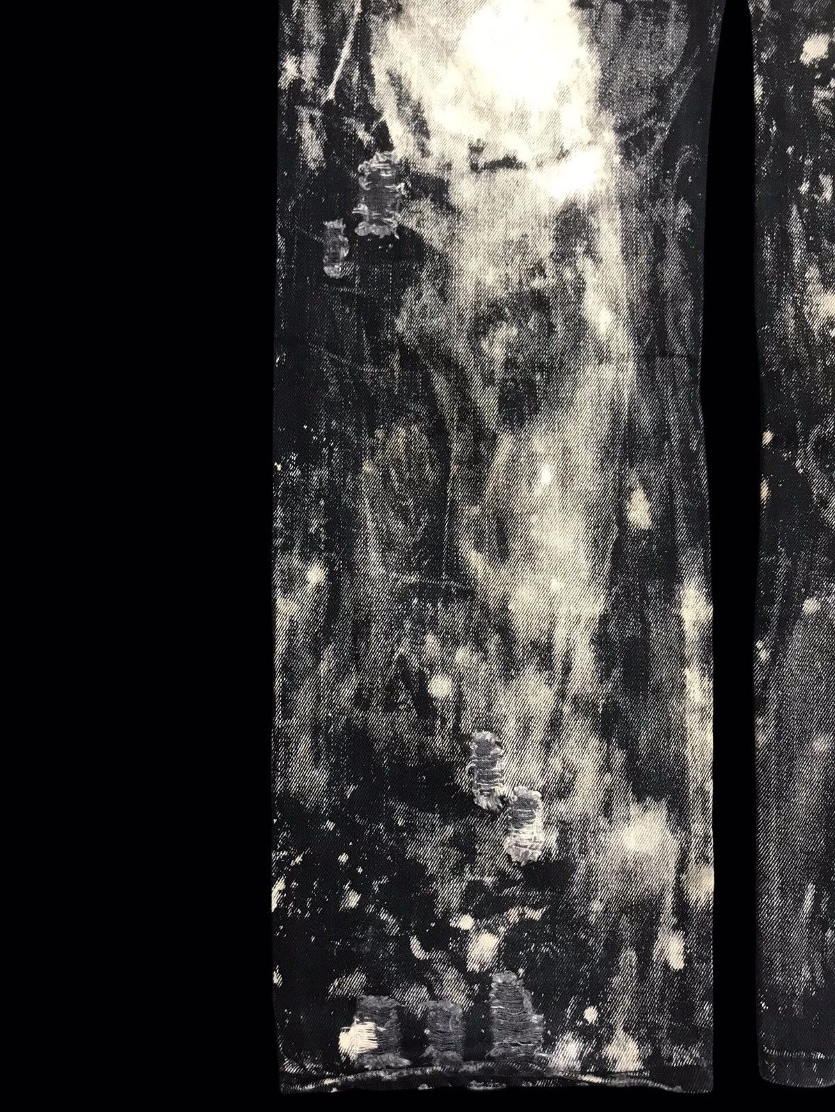 Japanese Brand 💥PUNK💥SEX POT REVENGE Japan Heavy Distressed Denim F206 Size US 35 - 16 Thumbnail