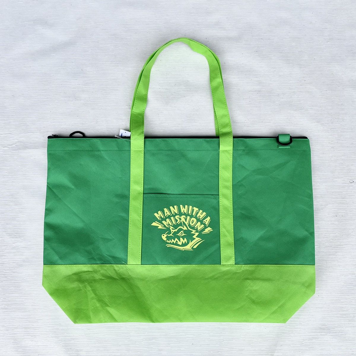 Band Tees × Japanese Brand Man With A Mission Tote Bag Size ONE SIZE - 3 Thumbnail