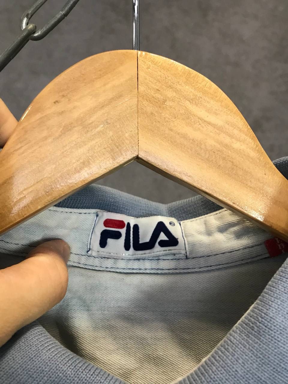 Fila Fila vintage designer logo sportwear polo tee Size US XL / EU 56 / 4 - 4 Thumbnail
