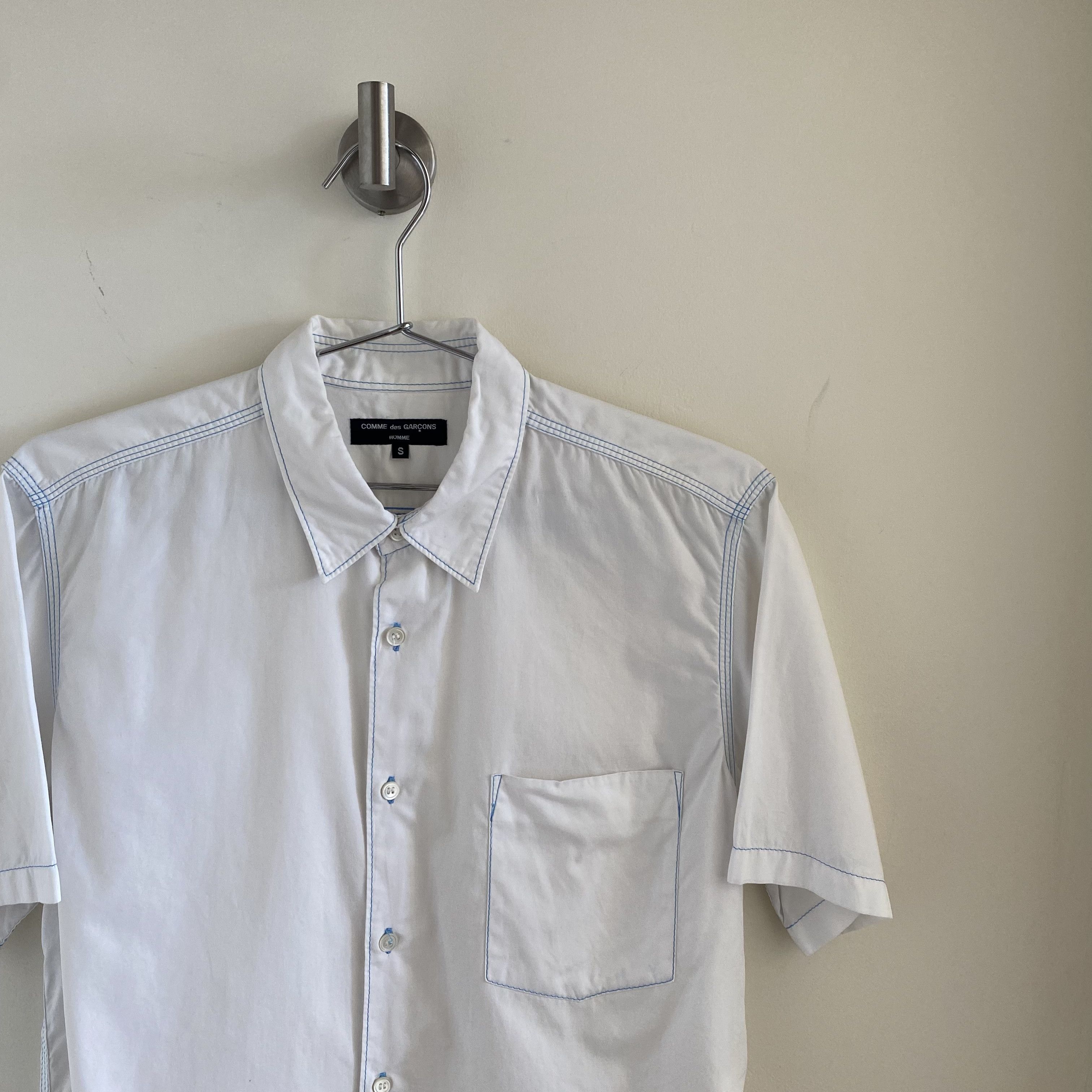 Comme des Garcons × Comme des Garcons Homme Comme des Garcons Homme Contrast Stitch Shirt Size US S / EU 44-46 / 1 - 2 Thumbnail