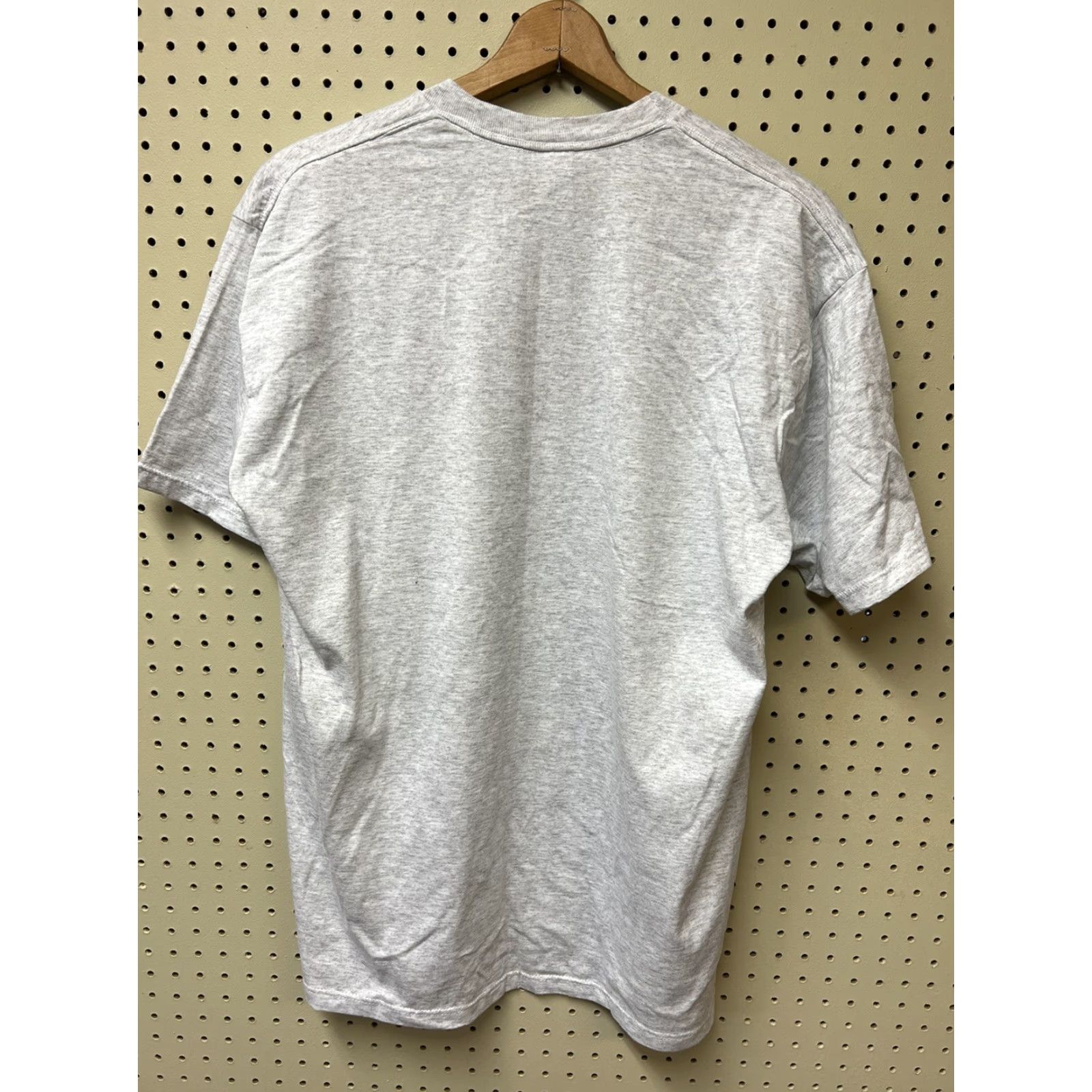 Jerzees VINTAGE Jerzees Mens XL Gray Continental Amateur Baseball World Series 1994 Chillicothe Ohio Crew Neck T-Shirt Mens XL Gray Heather Cotton Blend USA Size US XL / EU 56 / 4 - 2 Thumbnail