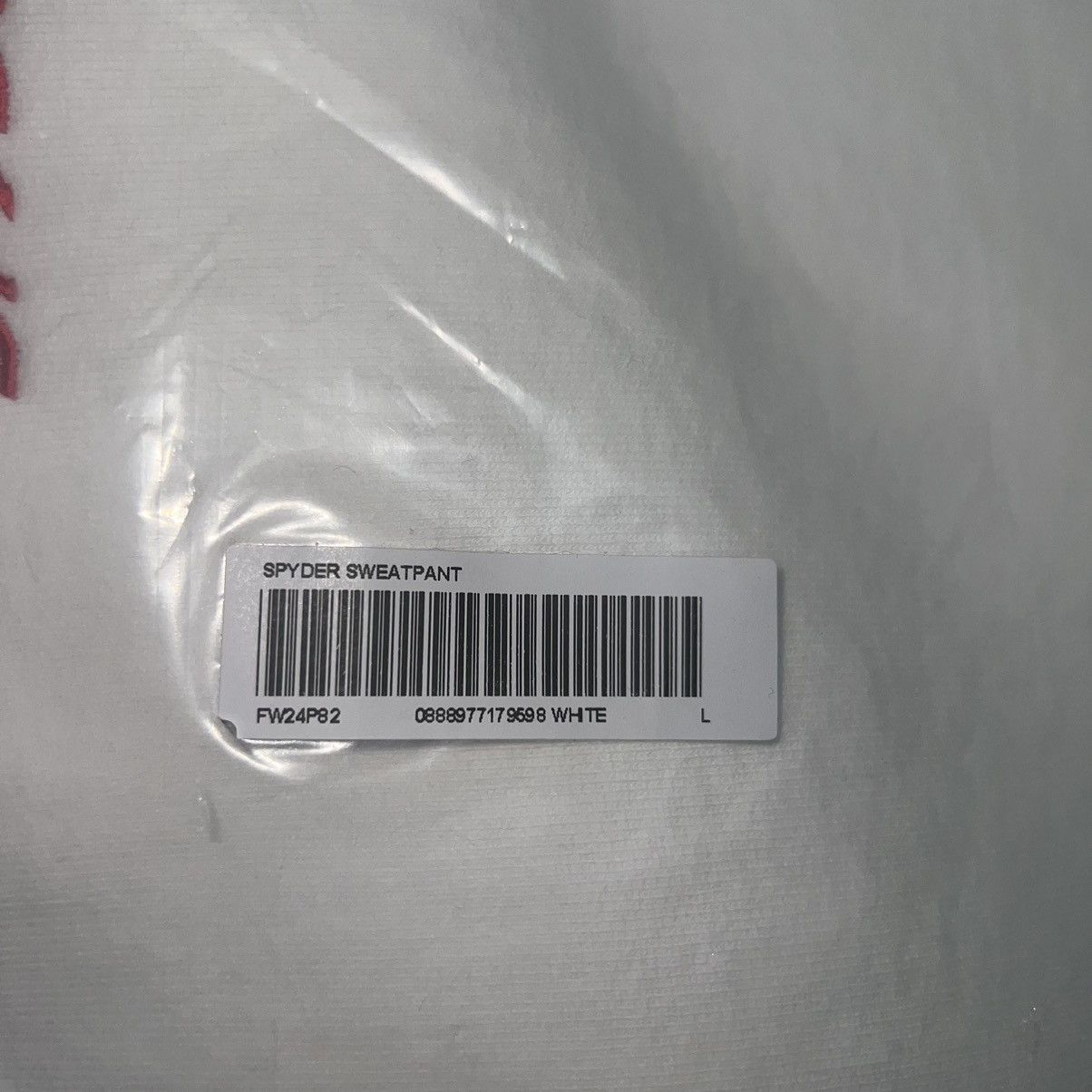 Spyder × Supreme Supreme Spyder Sweatpant White Size: Large Size US 34 / EU 50 - 4 Thumbnail