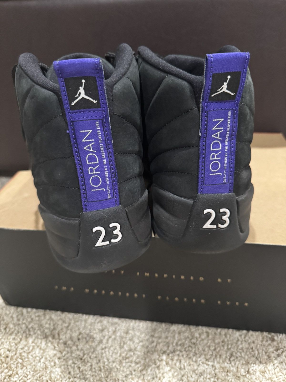 Jordan Brand Jordan 12 Purple Concord Size US 9 / EU 42 - 3 Thumbnail
