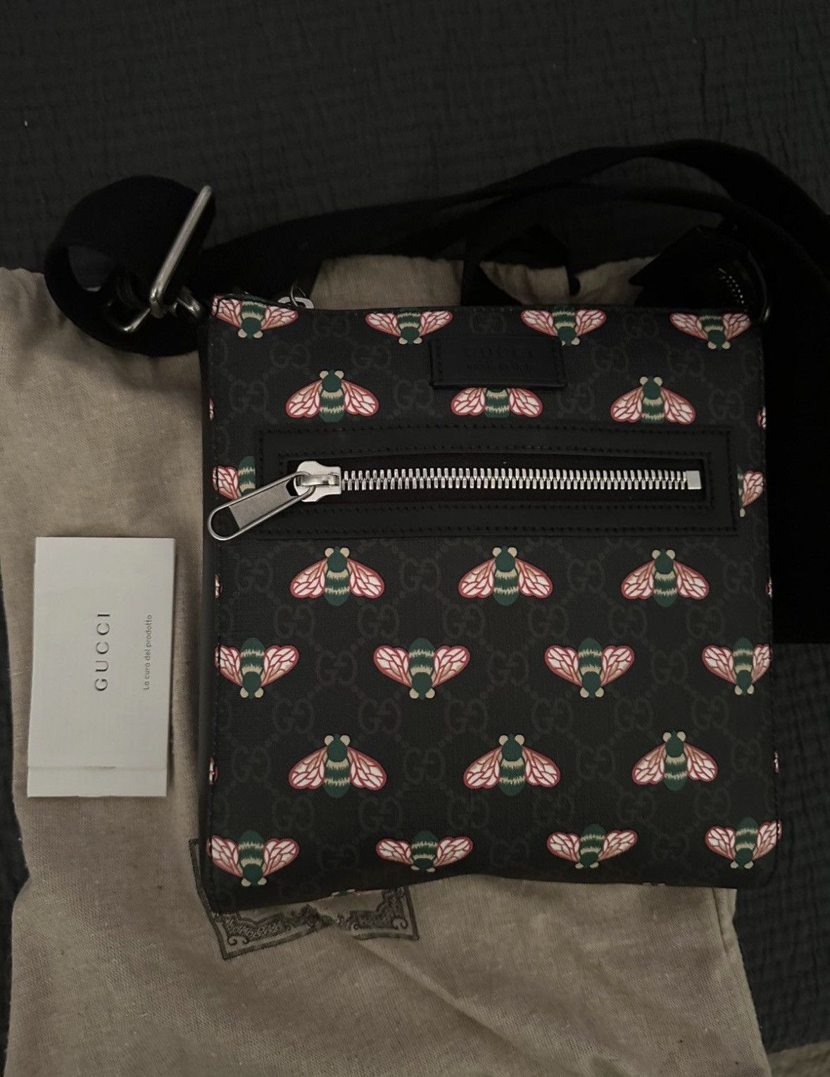 Gucci Gucci Messenger Bag Bestiary Bee Print Size ONE SIZE - 1 Thumbnail