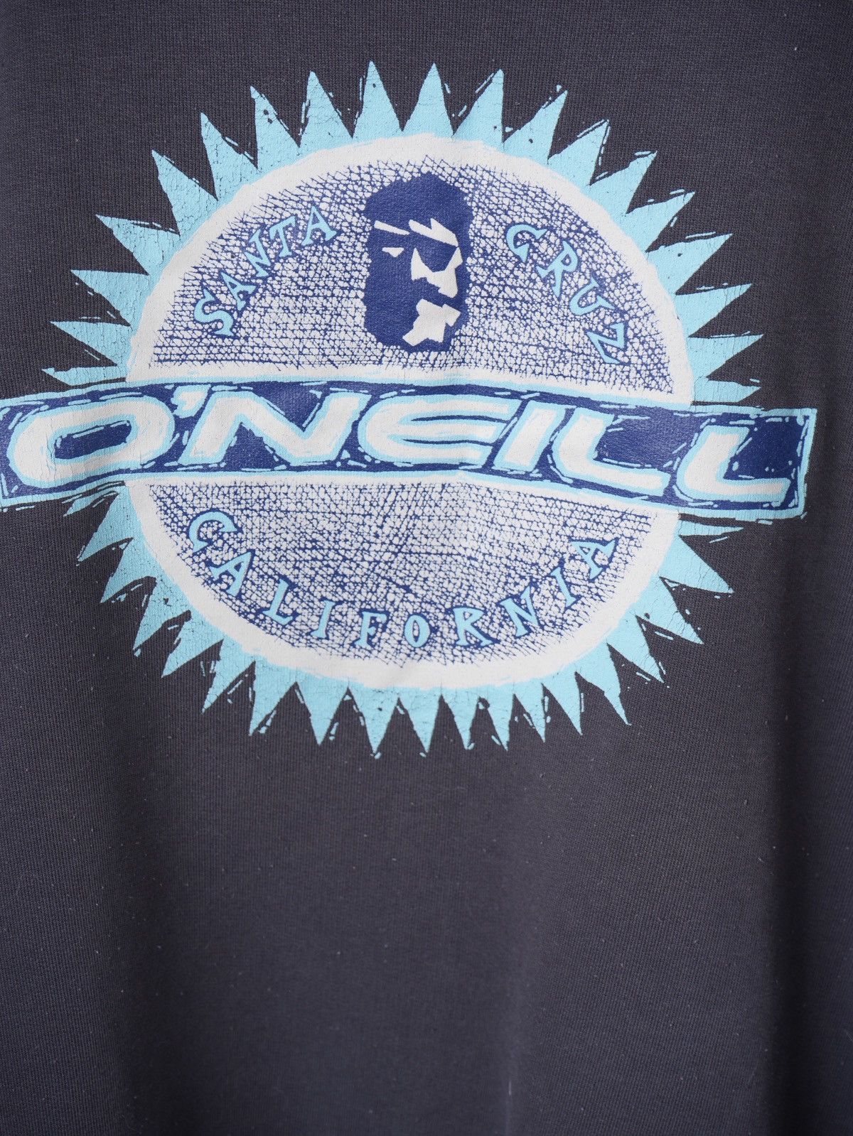 O'Neill RARE VINTAGE Oneill Oversized Sweatshirt Big Print Y2k Size US L / EU 52-54 / 3 - 2 Thumbnail