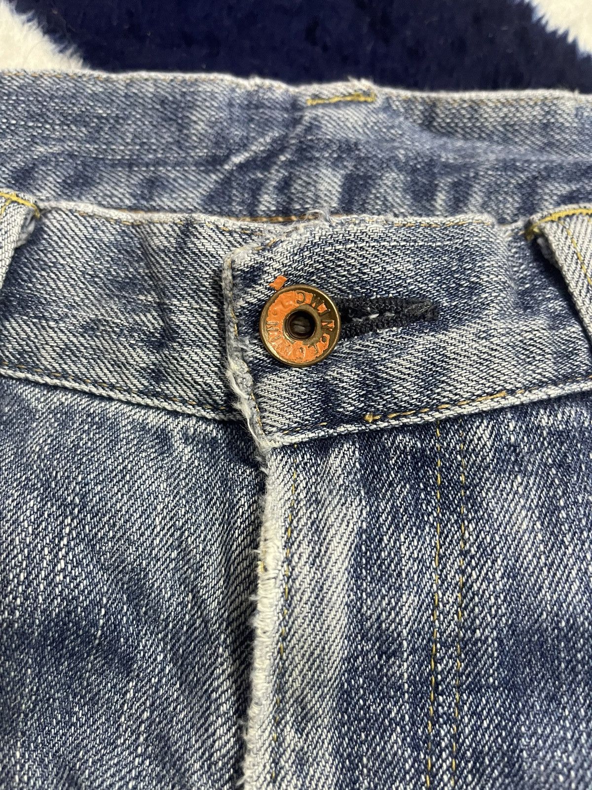 Edwin × Japanese Brand Edwin Selvedge Distressed Jeans (14) Size US 36 / EU 52 - 13 Thumbnail