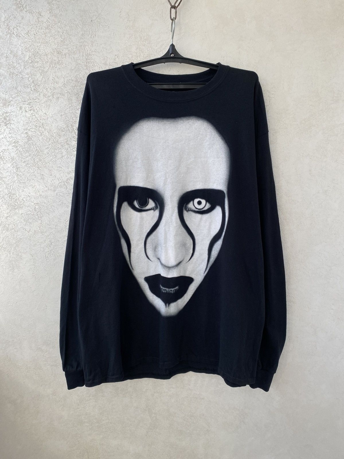 トップス marilyn manson vintage EU BIG FACE XL marilyn manson vintage EU BIG FACE XL