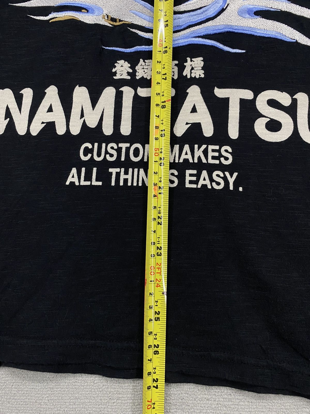 Japanese Brand × Vintage RARE! NAMITATSUNORUJIN JAPANESE BRAND SUKAJAN T-SHIRT Size US M / EU 48-50 / 2 - 12 Thumbnail