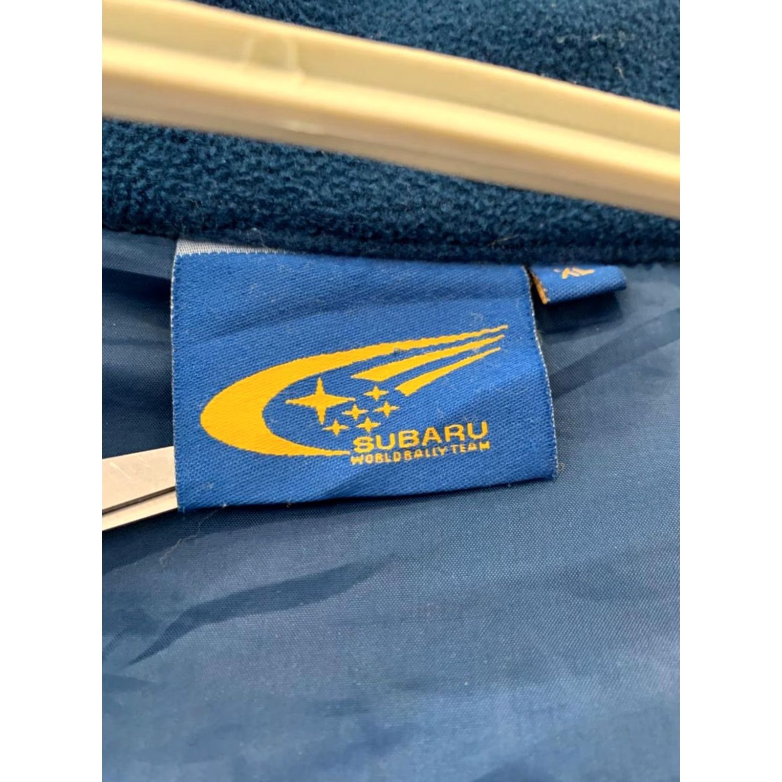 Vintage VINTAGE Subaru World Rally Team Fleece Jacket XL Blue Mens Size US XL / EU 56 / 4 - 3 Thumbnail