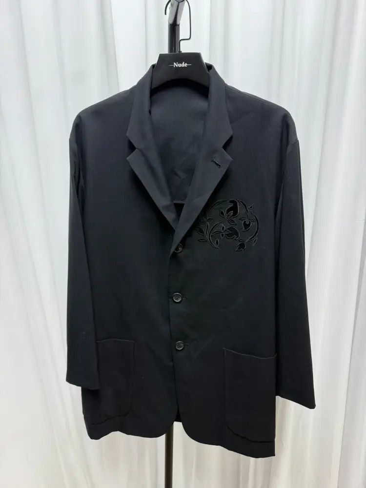Yohji Yamamoto Yohji Yamamoto Y's Hollow Pattern Jacket-2505 Size US M / EU 48-50 / 2 - 2 Thumbnail