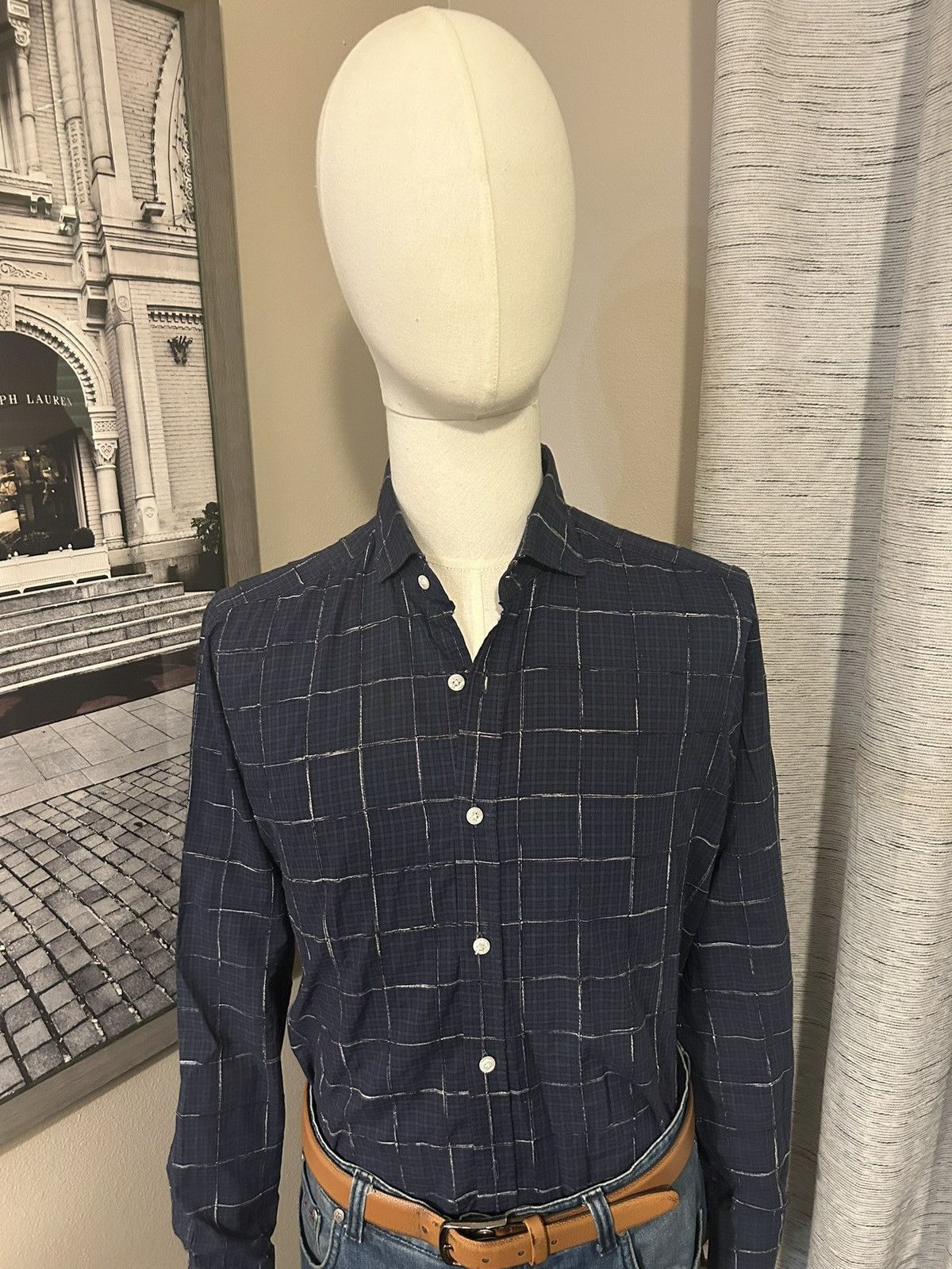 Barba Napoli Barba Napoli Plaid Shirt Size US M / EU 48-50 / 2 - 2 Thumbnail