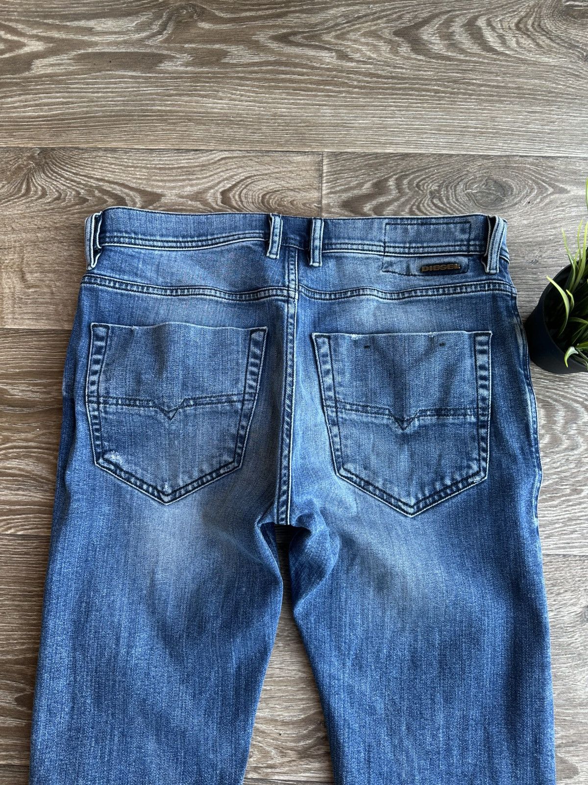 Diesel 🔥 Diesel Tepphar Slim Carrot Skinny Denim Pants Jeans Y2K Size US 31 - 3 Thumbnail