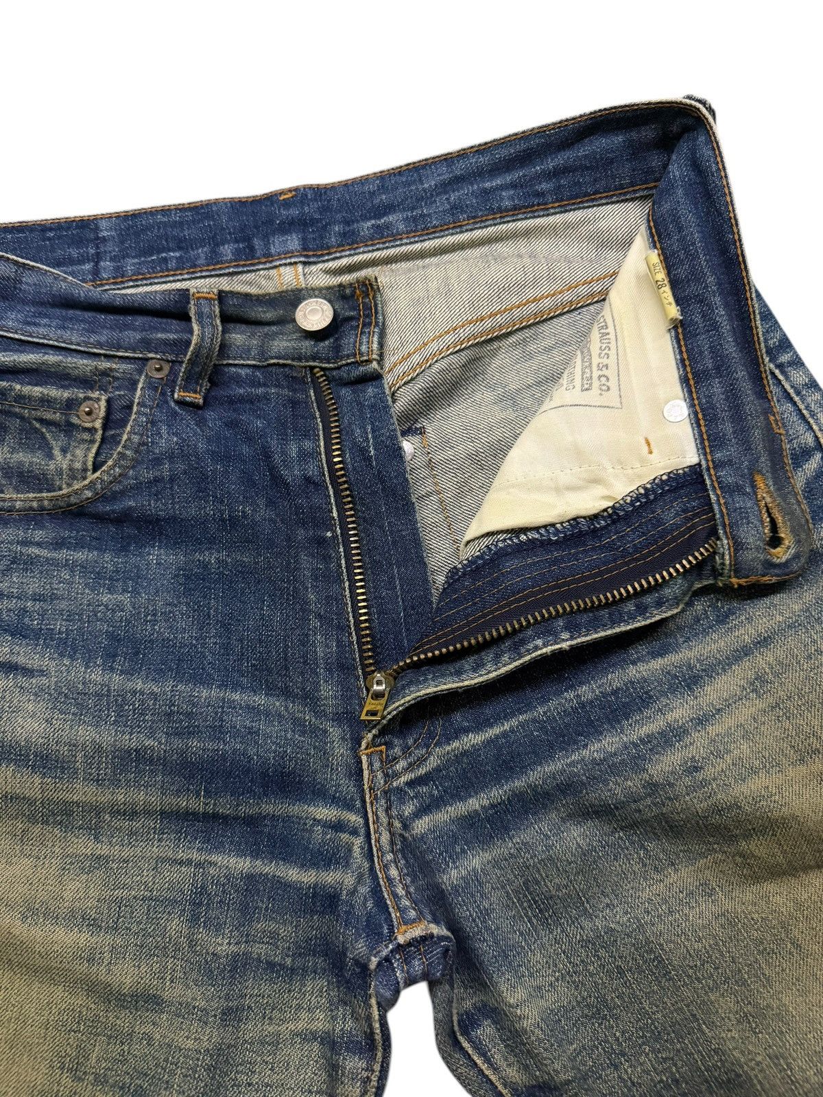 Levi's Vintage Clothing Vintage 90s Levi’s 502 XX Big E Selvedge Denim Japan | W28 Size US 28 / EU 44 - 11 Thumbnail