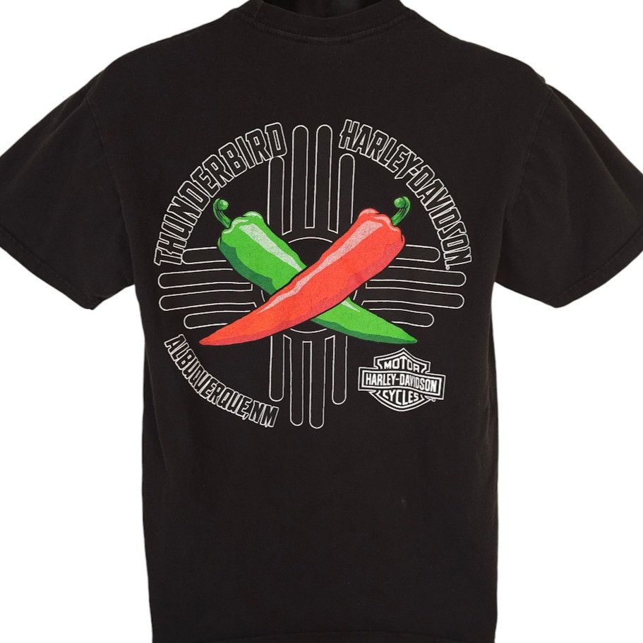 Harley Davidson Harley Davidson T Shirt Mens Size Medium Black Thunderbird Size US M / EU 48-50 / 2 - 1 Thumbnail
