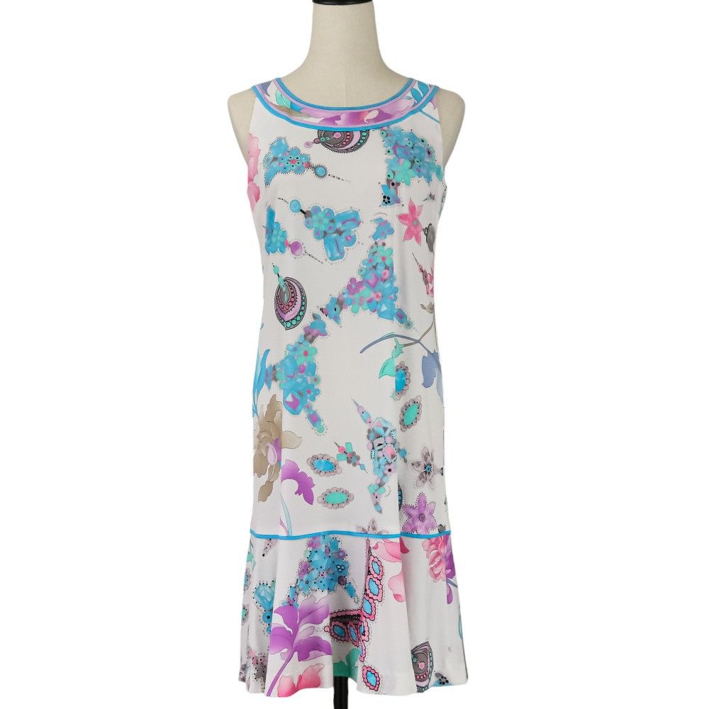 Other Leonard Leonard Fashion Stretch Dress Textile Dresses DUTY FREE for USA Size ONE SIZE - 1 Thumbnail