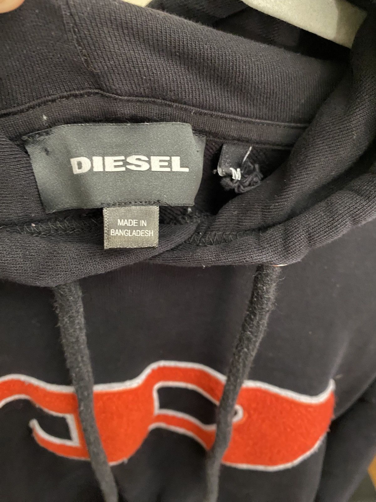 Diesel Diesel Black S-Division-D Sweatshirt Size US M / EU 48-50 / 2 - 3 Thumbnail
