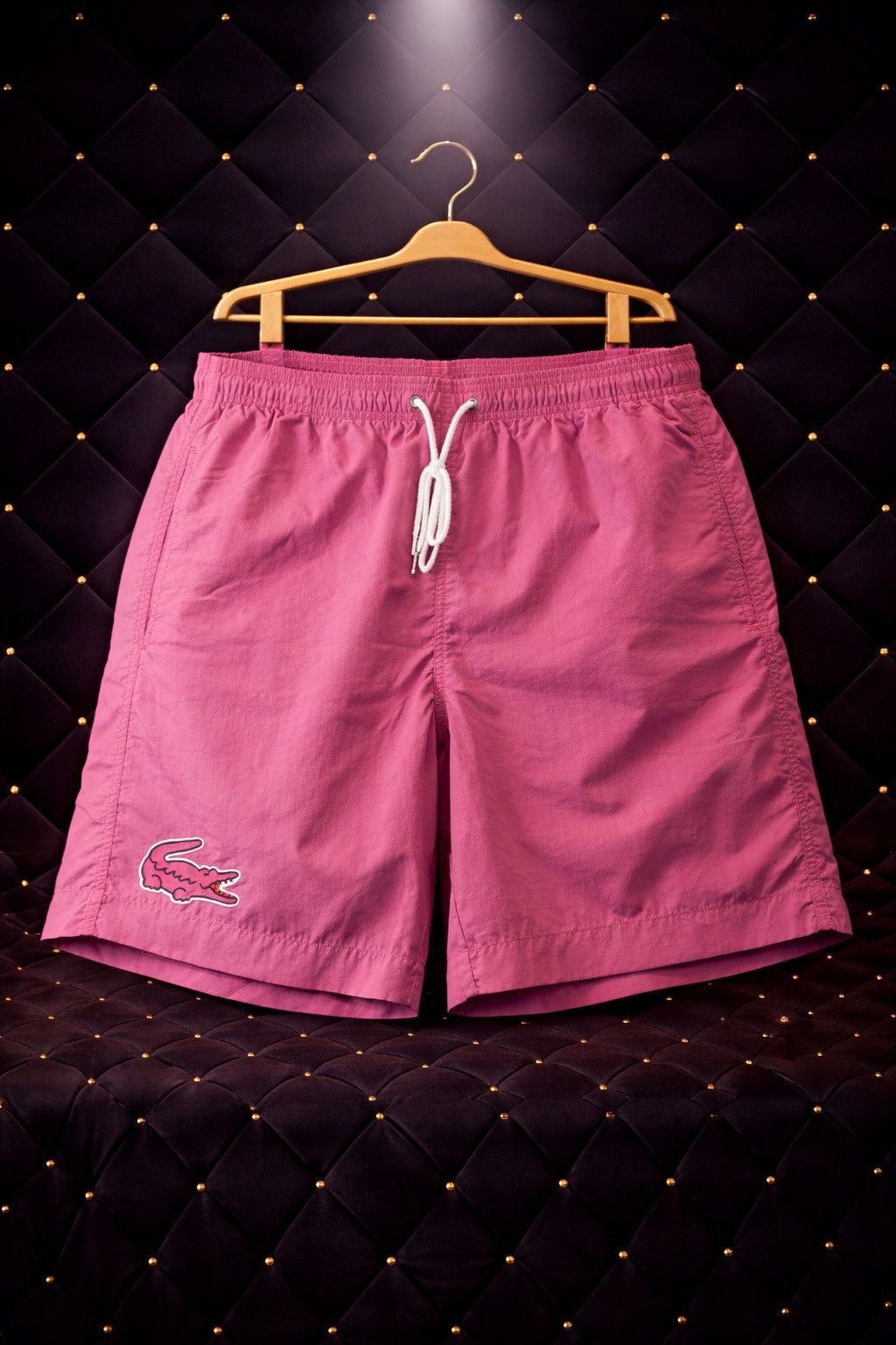 Lacoste LACOSTE CROC LOGO SWIM TRUNK SHORTS Size US 32 / EU 48 - 1 Preview
