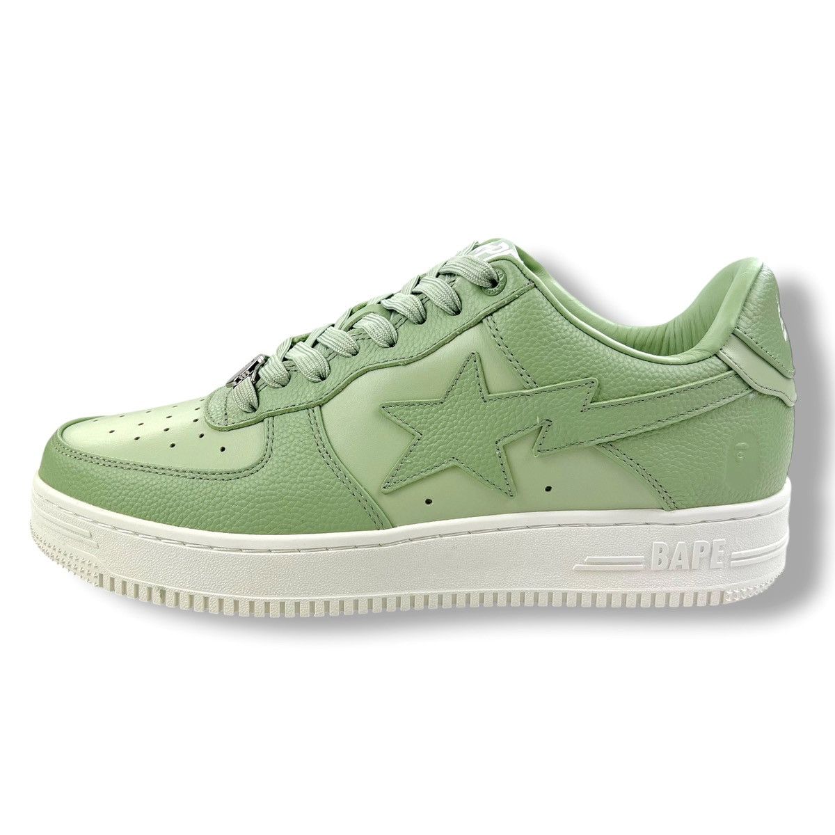 Bape Bape Bapesta Green Trainers Size US 11 / EU 44 - 2 Thumbnail