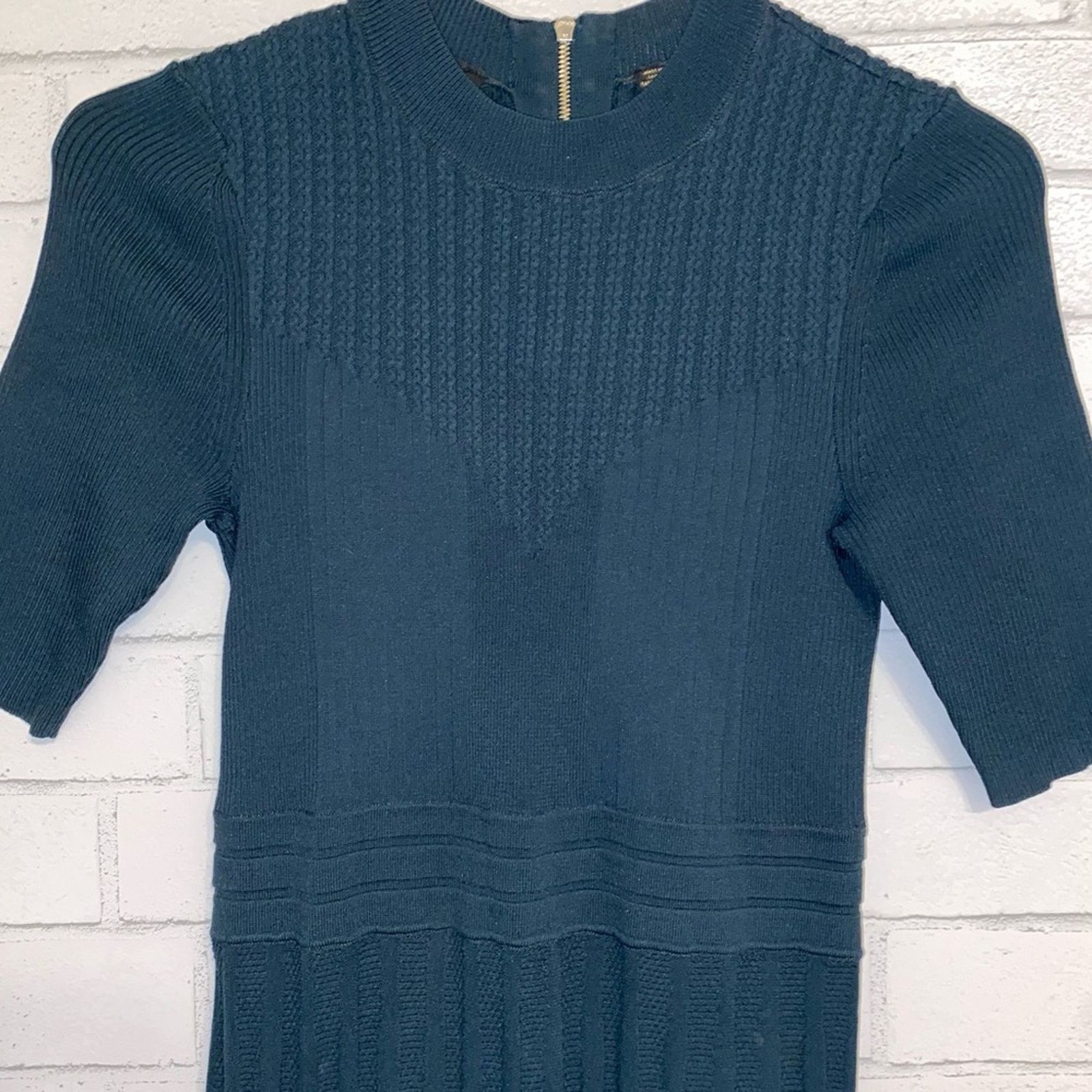 Ted Baker Ted Baker $289 Olivinn Sweater Dress Green TB2 US 6 Size M / US 6-8 / IT 42-44 - 4 Thumbnail