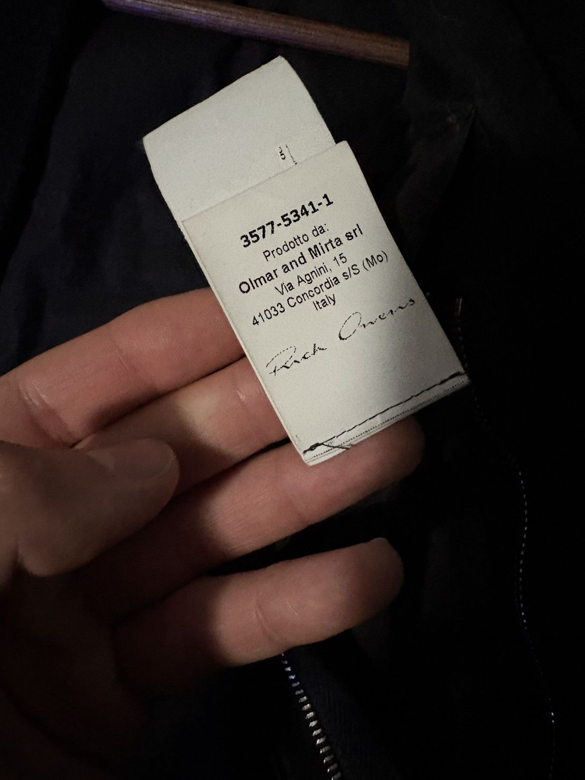 Rick Owens rick owens moody fencing jacket sample Size US M / EU 48-50 / 2 - 12 Thumbnail