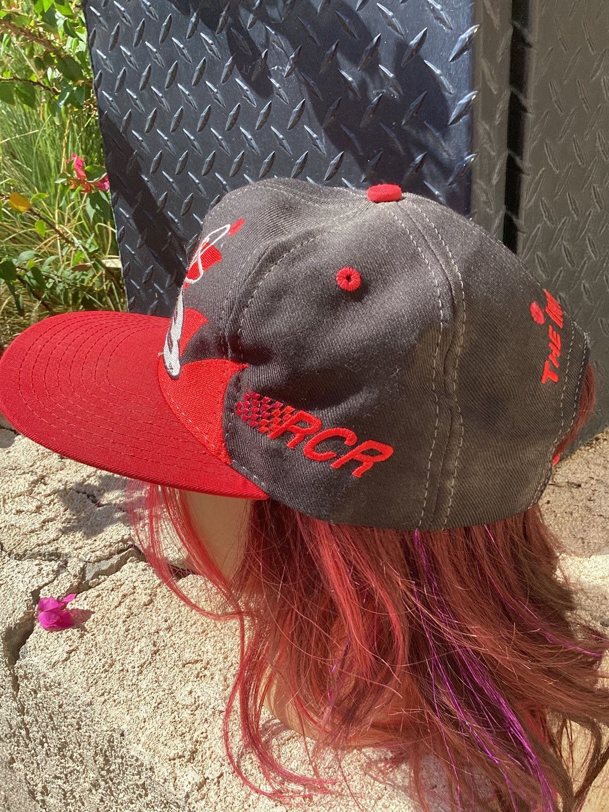 Chase Authentics 90s NASCAR Dale Earnhardt #3 shark tooth Chase authentic hat Size ONE SIZE - 2 Thumbnail
