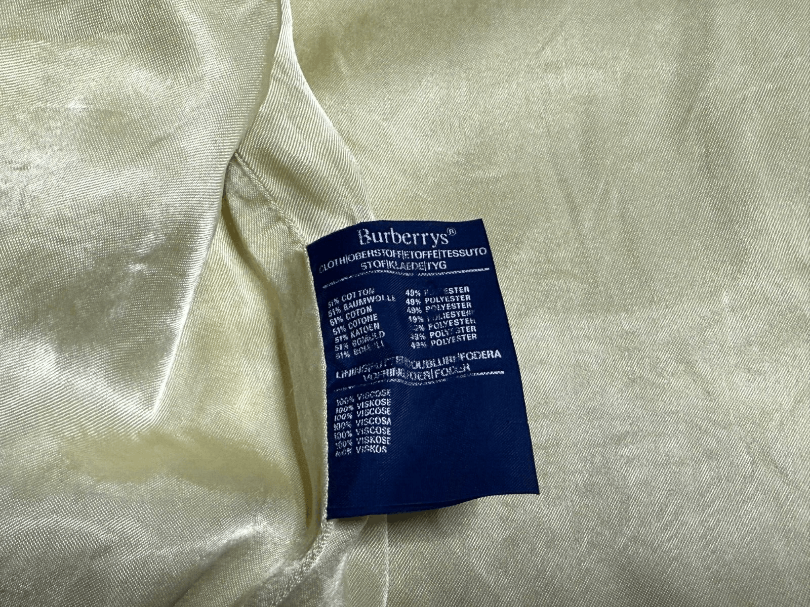 Burberry vintage 80'' Burberrys women's jacket 14reg Size L / US 10 / IT 46 - 7 Thumbnail