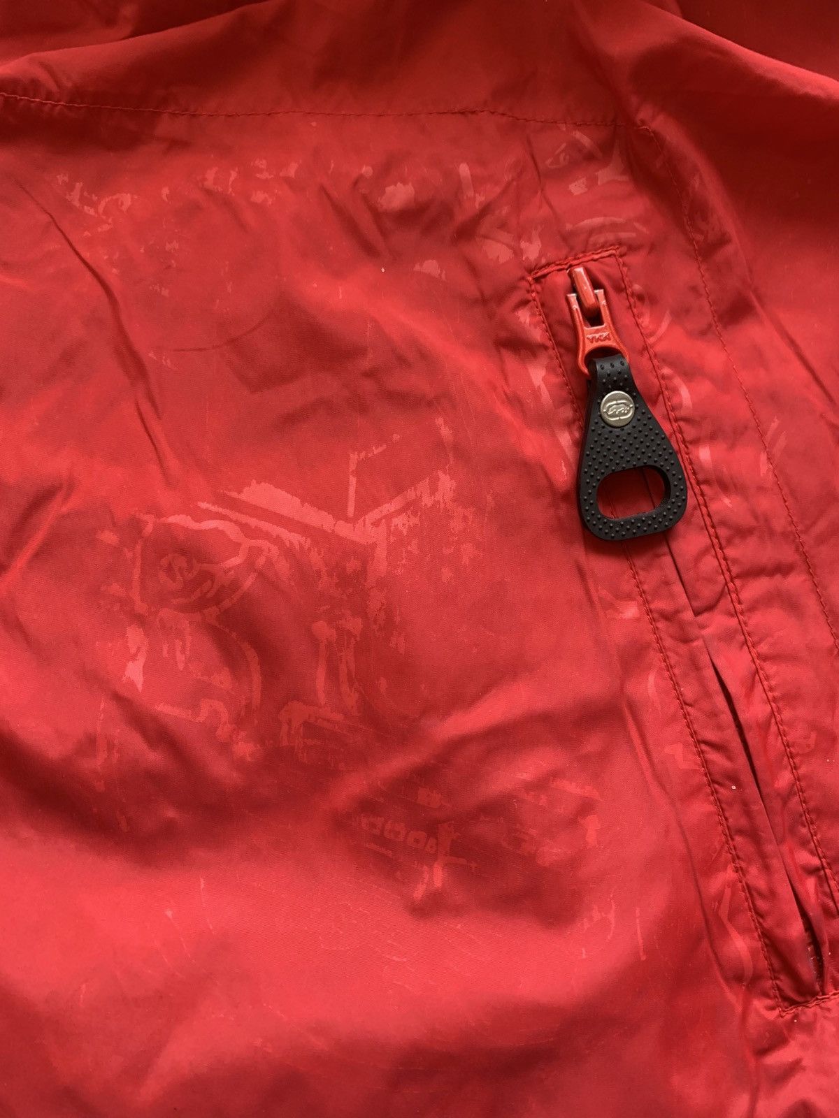 Ecko Unltd. ECKO UNLTD red Vintage hooded double sided jacket Size US M / EU 48-50 / 2 - 4 Thumbnail