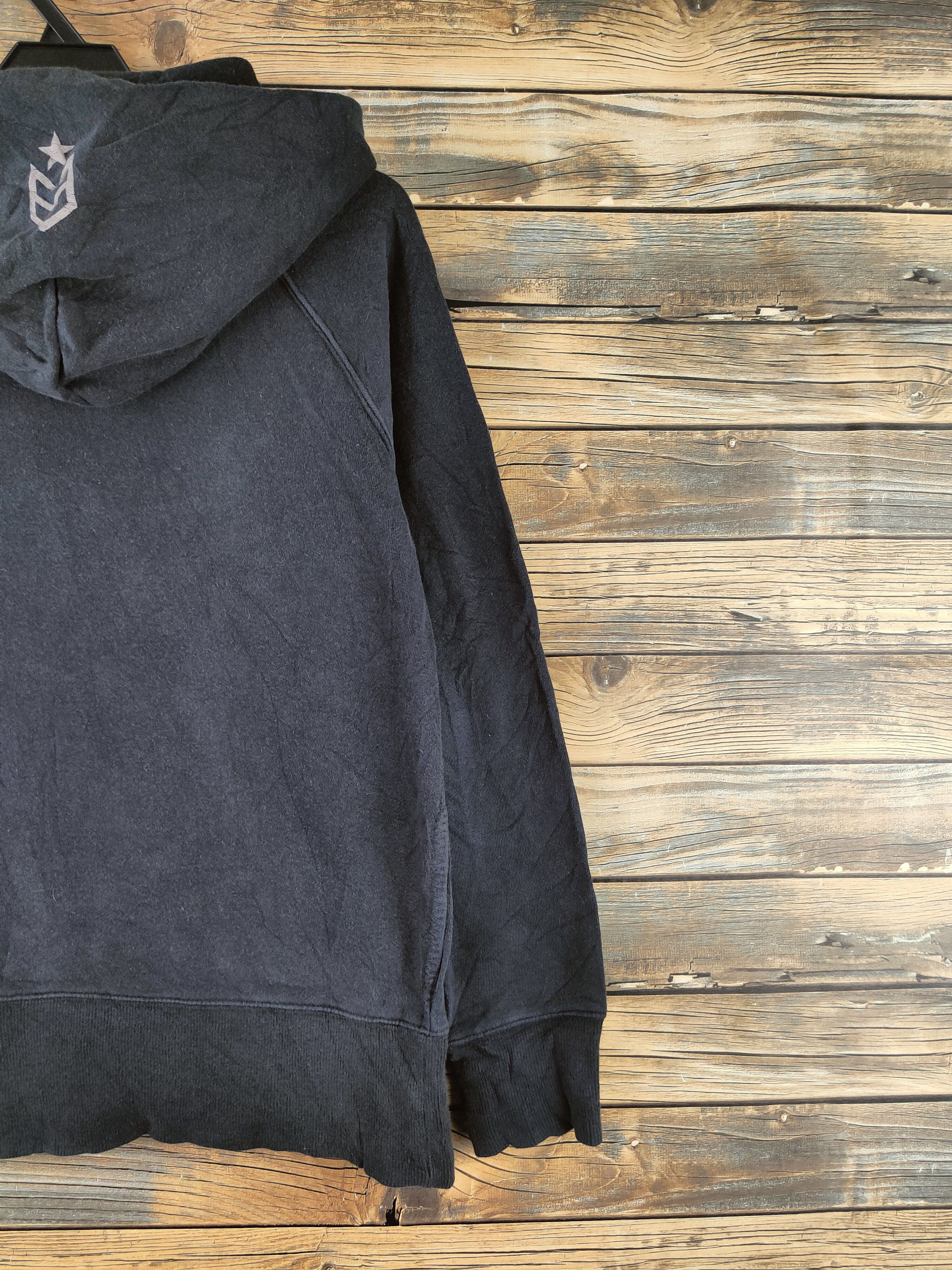 Japanese Brand Vintage Lipstar Black Hoodie Sweatshirts Size US M / EU 48-50 / 2 - 10 Thumbnail