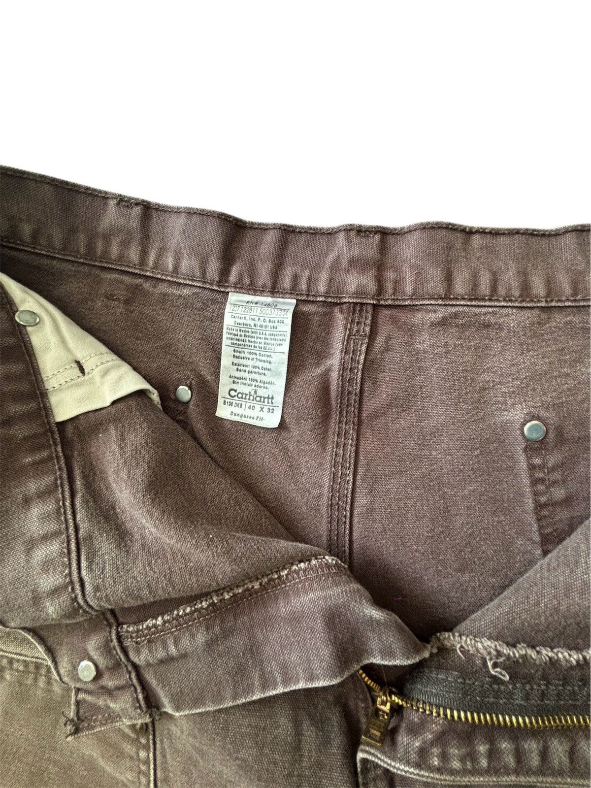 Carhartt Deadstock Dark Brown Carhartt Workwear Size US 40 / EU 56 - 5 Thumbnail
