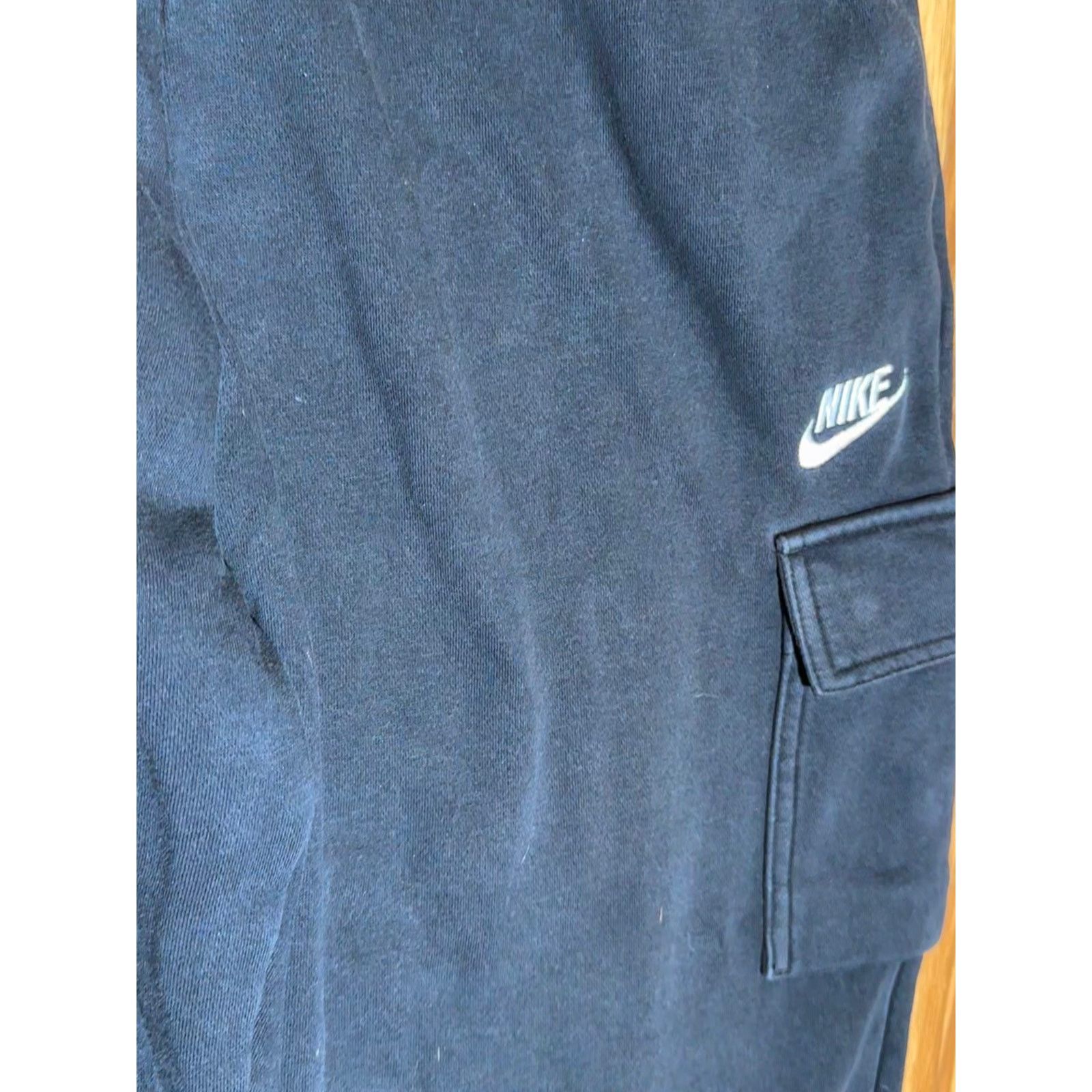 Nike Black Nike Swatpants Cargo Pockets Size Small Size US 31 - 5 Thumbnail
