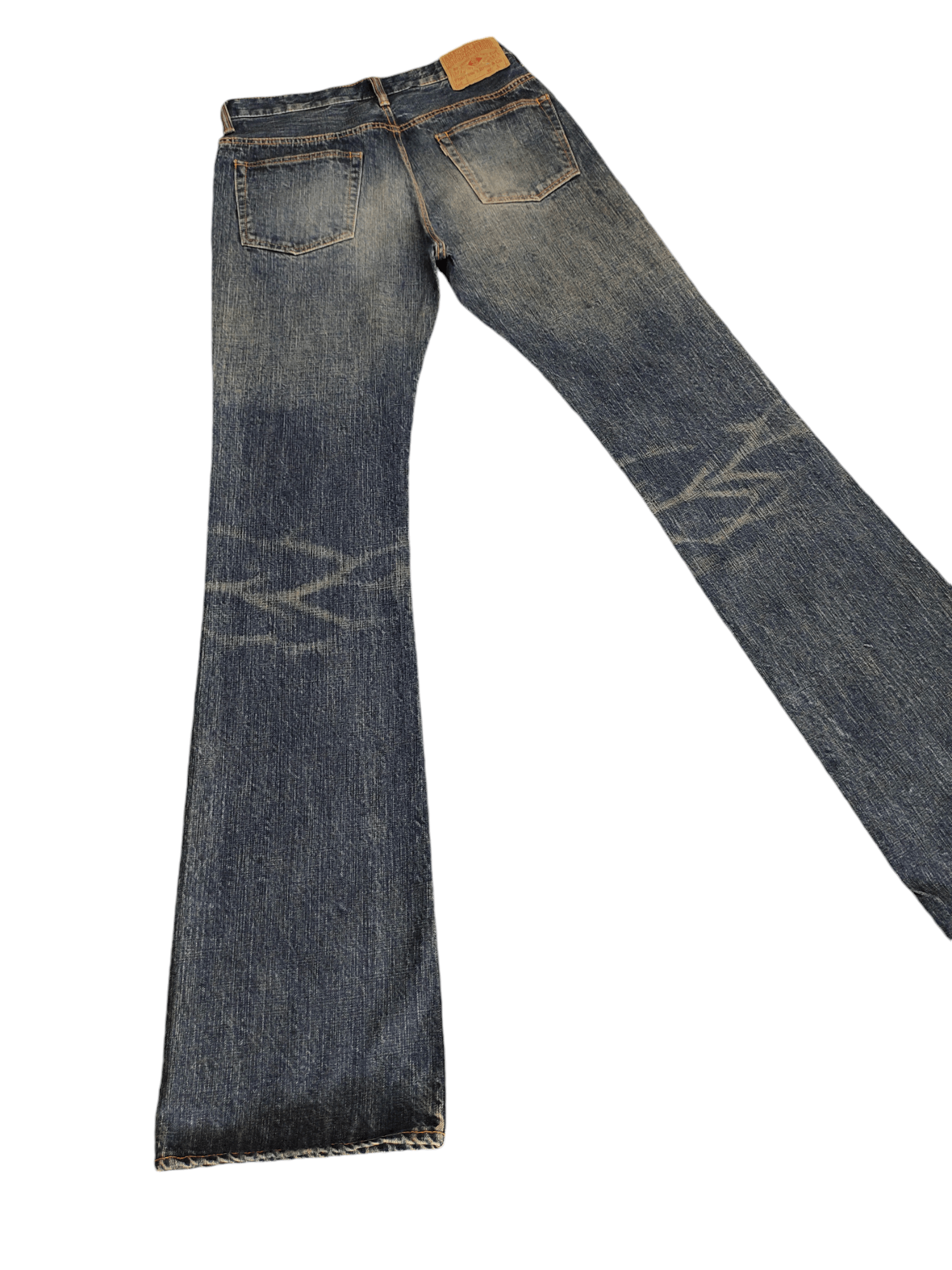 Pherrow's Flare Jeans Stormy Blue Pherrow Clawmark Faded Denim Bootcut Size US 30 / EU 46 - 12 Thumbnail