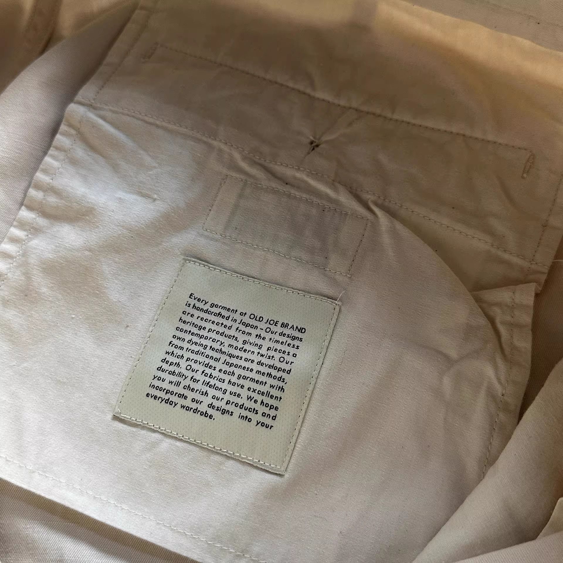 Old Joe OLD JOE Linen Cotton Beige Pants Size US 34 / EU 50 - 6 Thumbnail