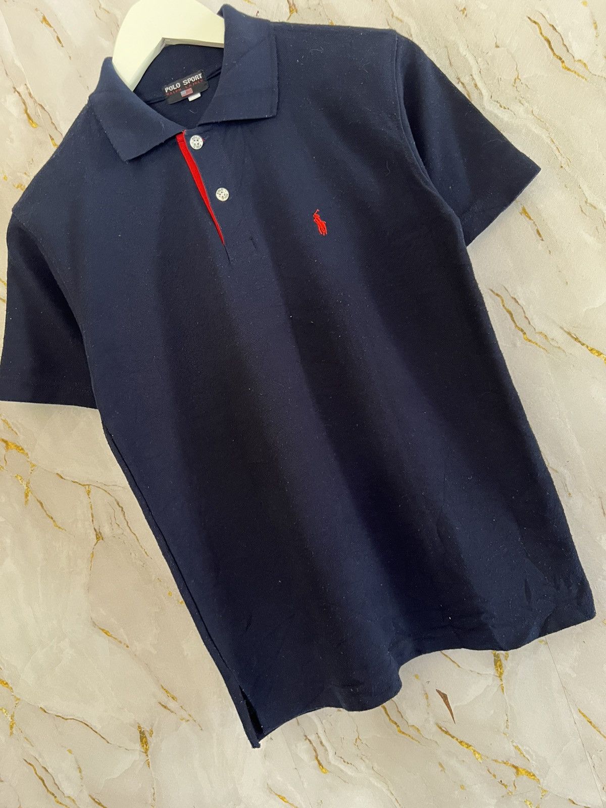 Polo Ralph Lauren Vintage Polo Sport Polo Collar Shirt – 90s Ralph Lauren Size US L / EU 52-54 / 3 - 3 Thumbnail