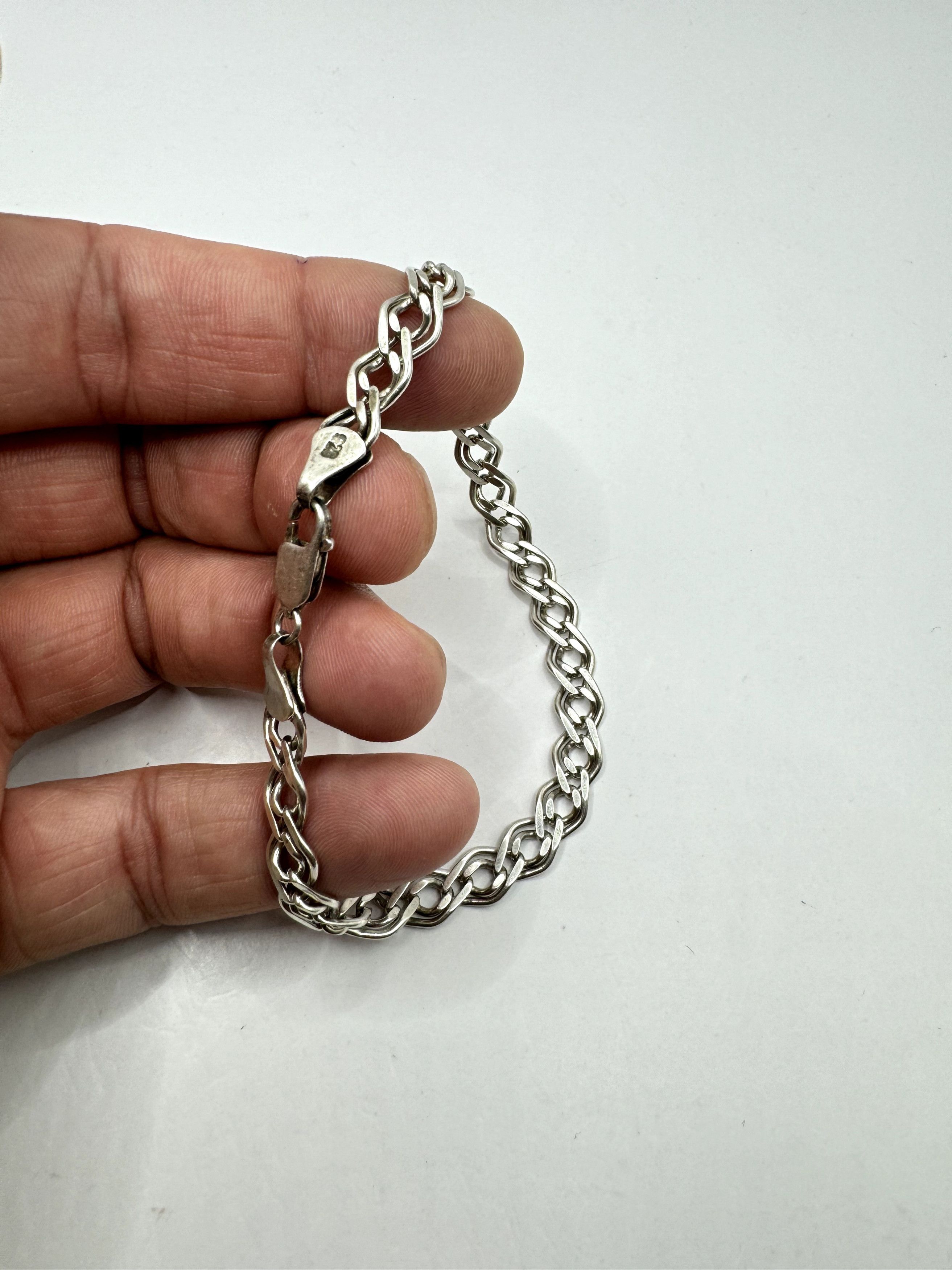 Vintage Vintage 925 Sterling Silver Bracelet Elegant Jewelry 12.51g Size ONE SIZE - 7 Thumbnail