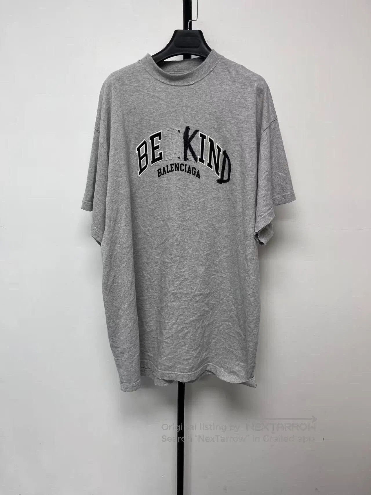 Balenciaga Balenciaga Logo Print Loose Short-Sleeve T-Shirt. Size US L / EU 52-54 / 3 - 1 Thumbnail
