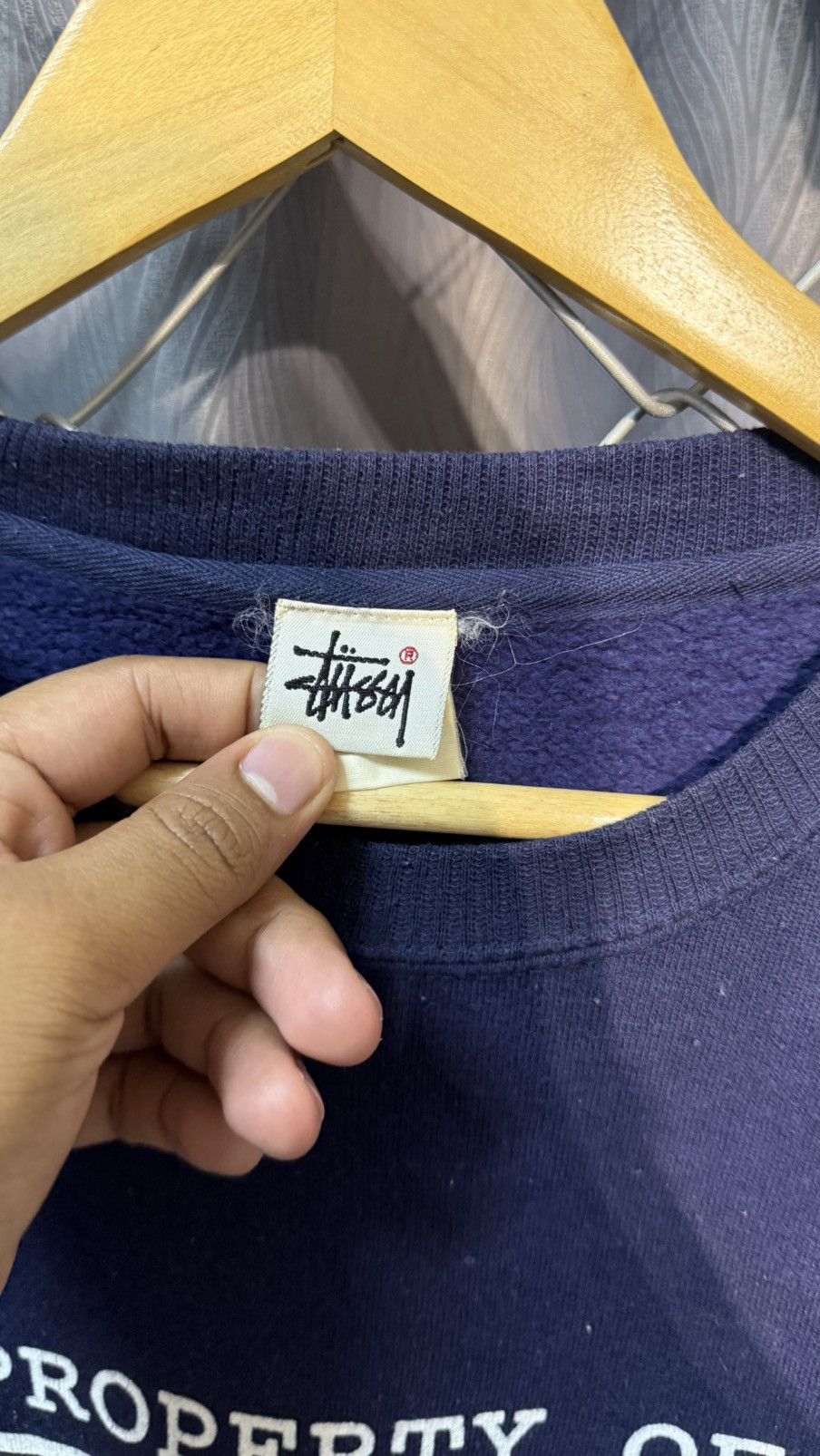 Stussy VINTAGE STUSSY COLLEGE SWEATSHIRT Size US L / EU 52-54 / 3 - 4 Thumbnail