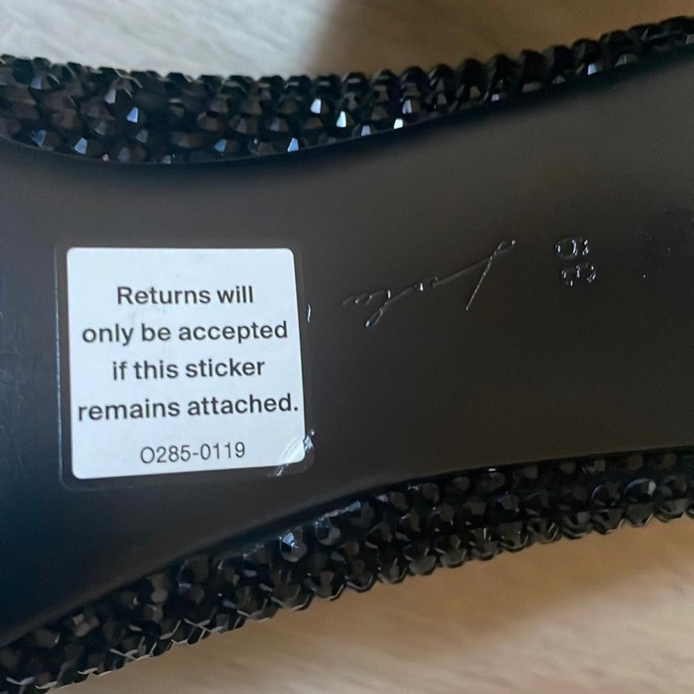Other New Lola Cruz Black Crystal Embellishment Heel Pumps Size 39 Size US 9 / IT 39 - 12 Thumbnail