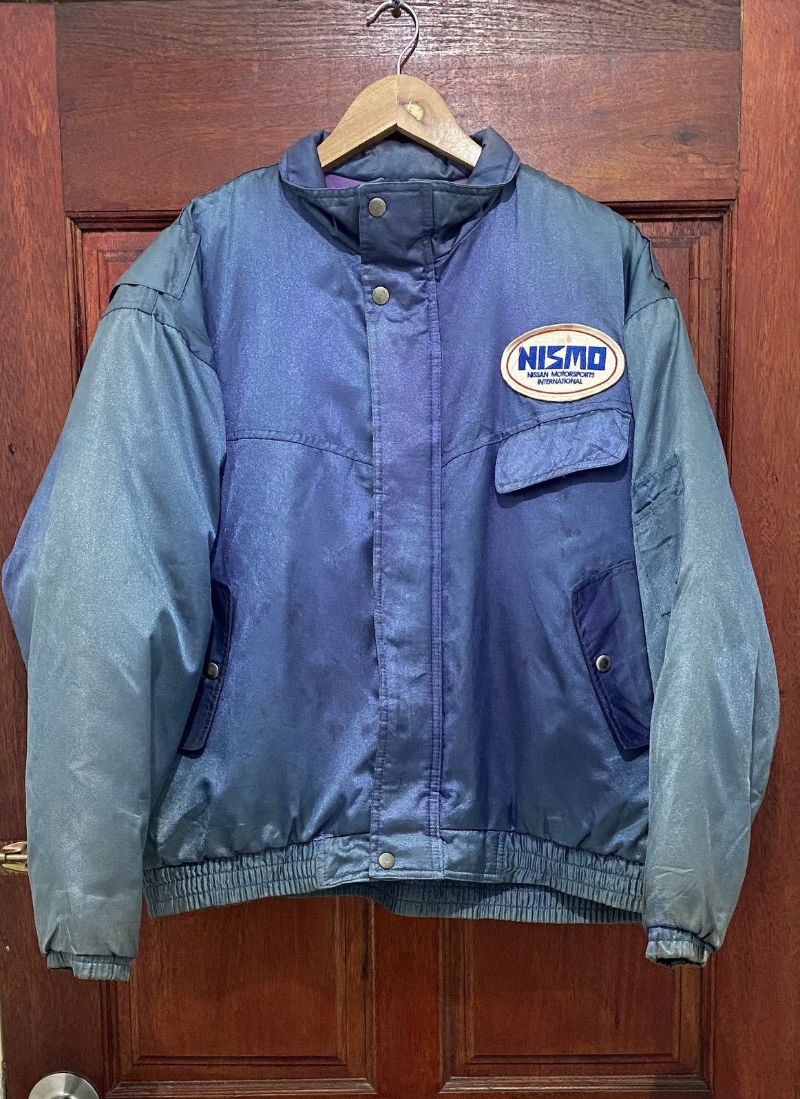 Sports Specialties Rare Og Vintage 90s Nissan Nismo Sun Faded Old Logo Jacket Size US L / EU 52-54 / 3 - 4 Thumbnail