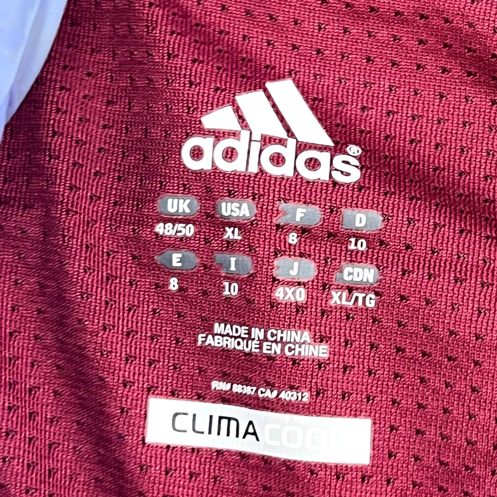 Nike Adidas Denmark 2010 2011 Training Football Jersey Shirt Camiseta Soccer Mens XL Size US XL / EU 56 / 4 - 5 Thumbnail